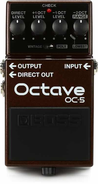 Photo 1 of ROLAND BOSS POLYPHONIC GUITAR/BASS OCTAVE PEDAL OC-5