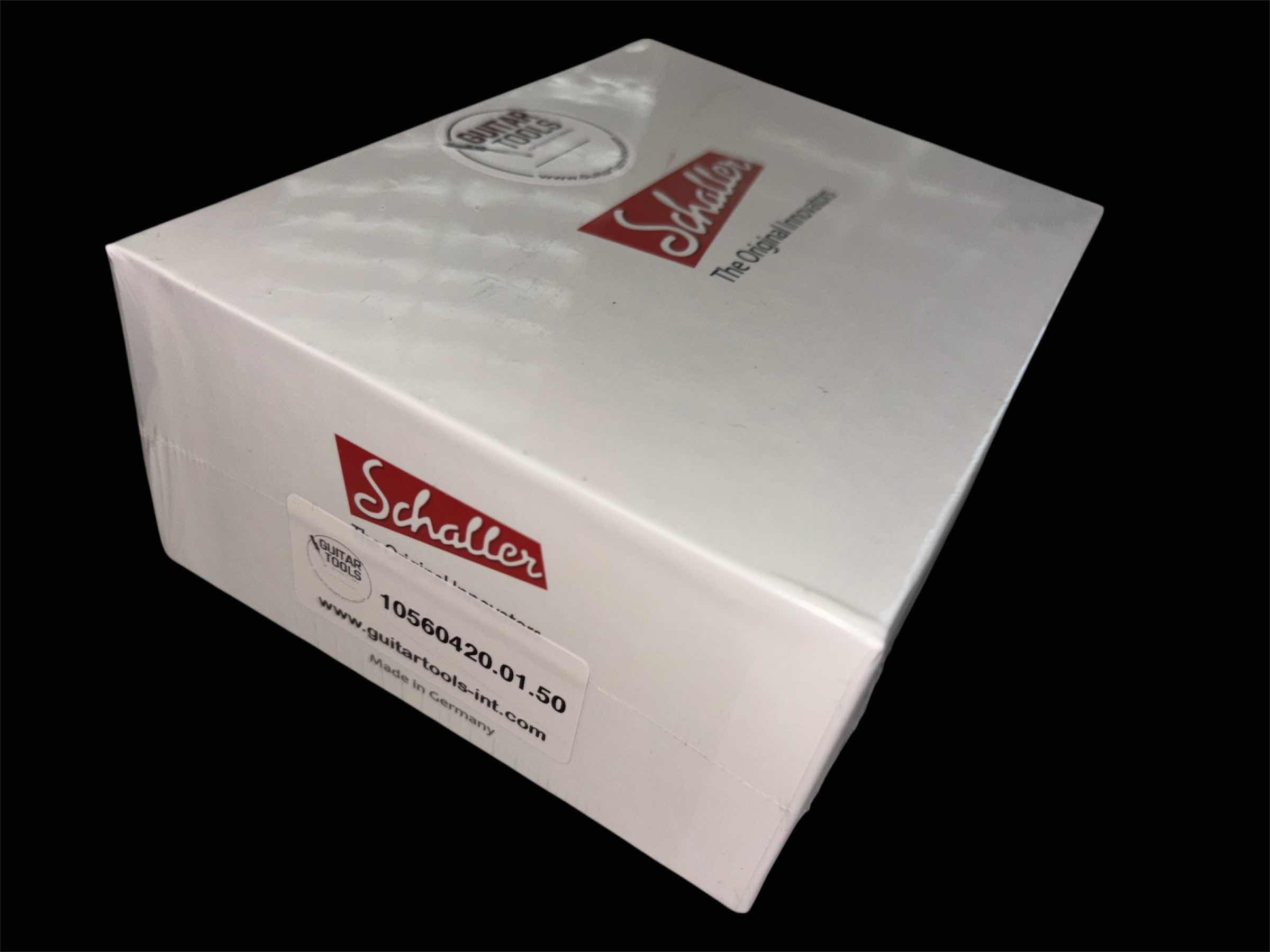 Photo 1 of SCHALLER MACHINE HEADS F SERIES LOCKING TUNER 6” BLACK CHROME 10560420.01.50