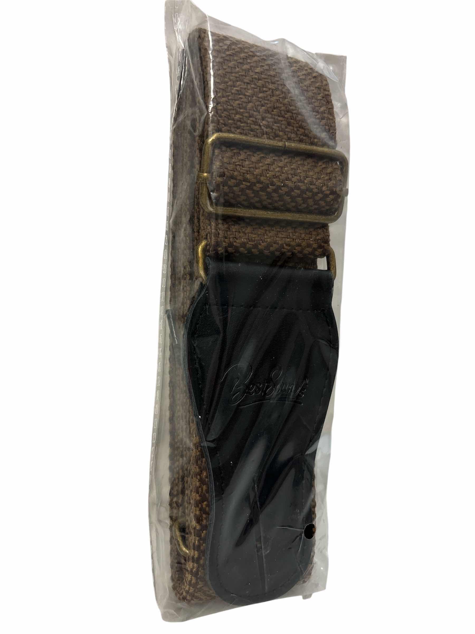 Photo 1 of BESTSOUNDS 2” ADJUSTABLE GUITAR STRAP 38.6"- 63.8", COFFEE