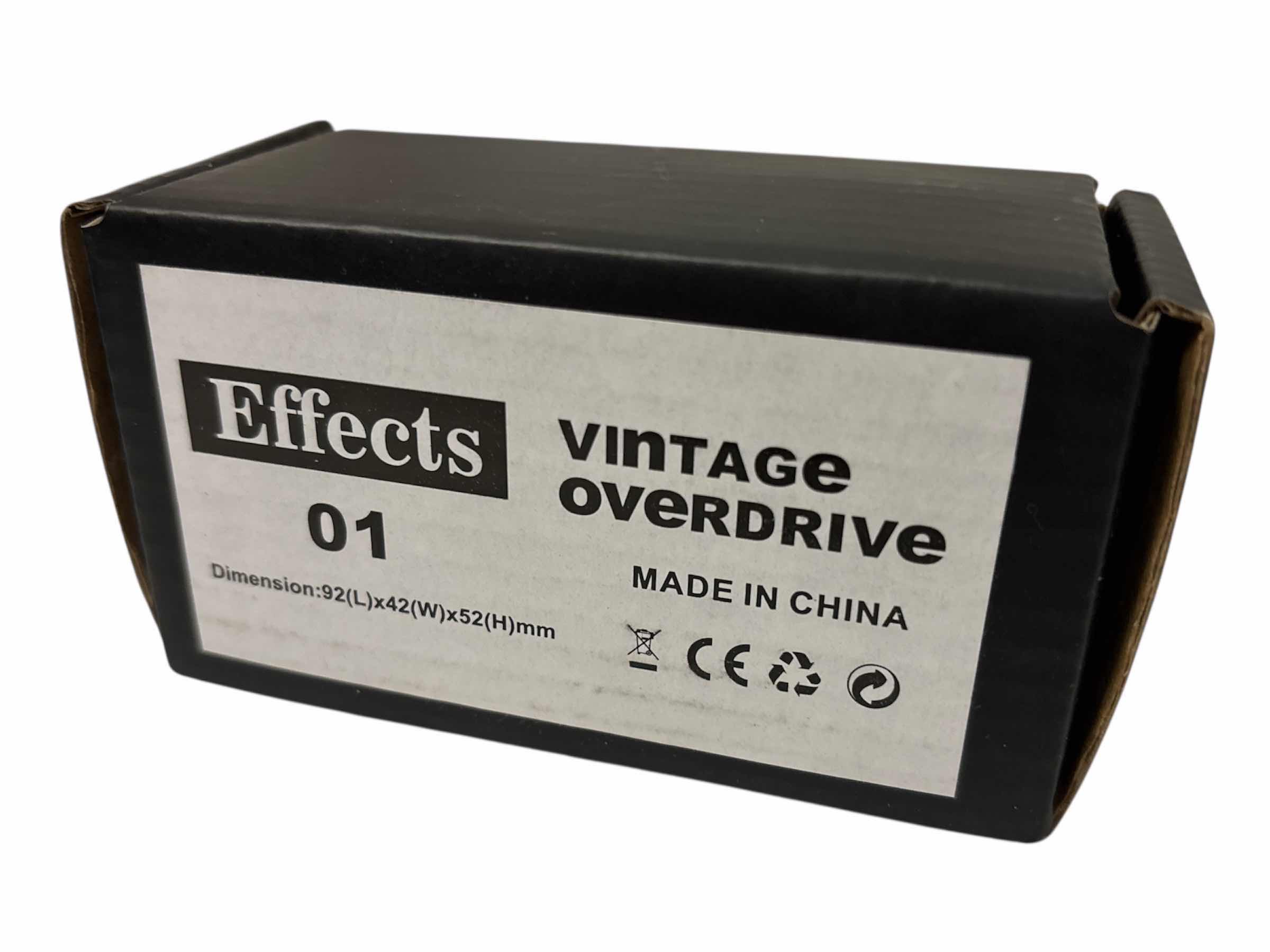 Photo 1 of AODSK ELECTRIC GUITAR EFFECT PEDAL VINTAGE OVERDRIVE