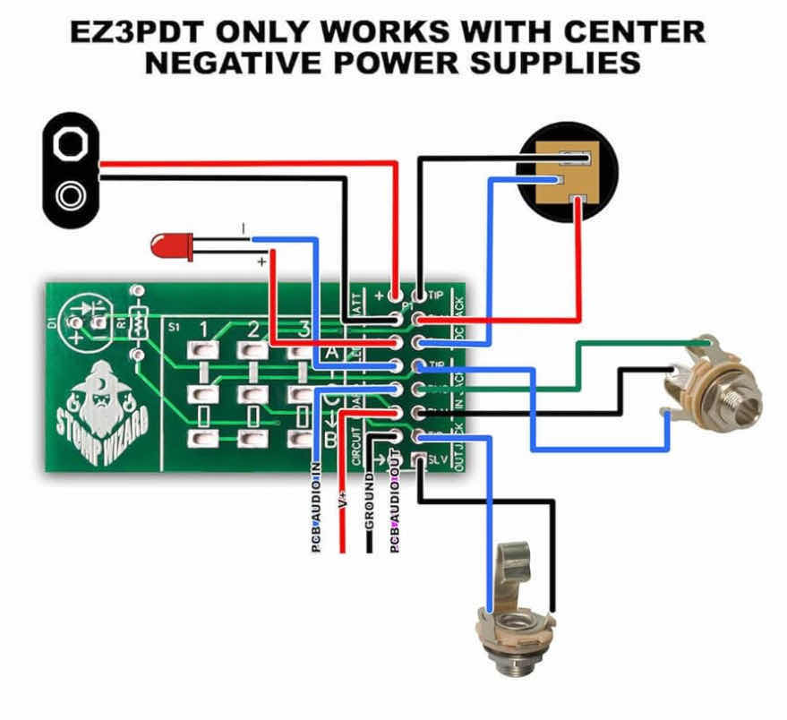 Photo 1 of STOMP WIZARD DIY GUITAR PEDALKIT EZ3PDT