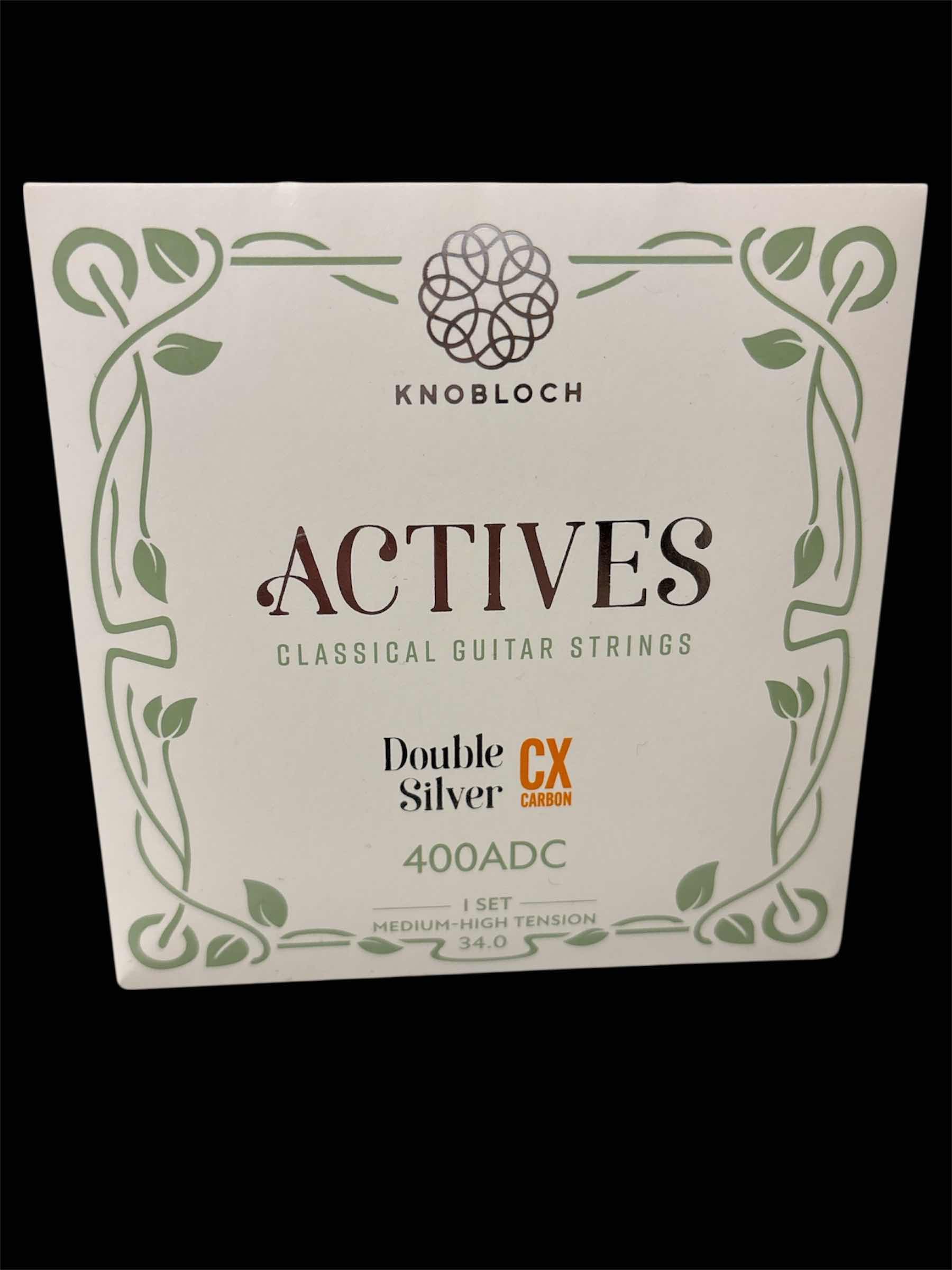 Photo 1 of KNOBLOCH ACTIVES CX CARBON MHT CLASSICAL GUITAR STRINGS, FULL SET 400ADC