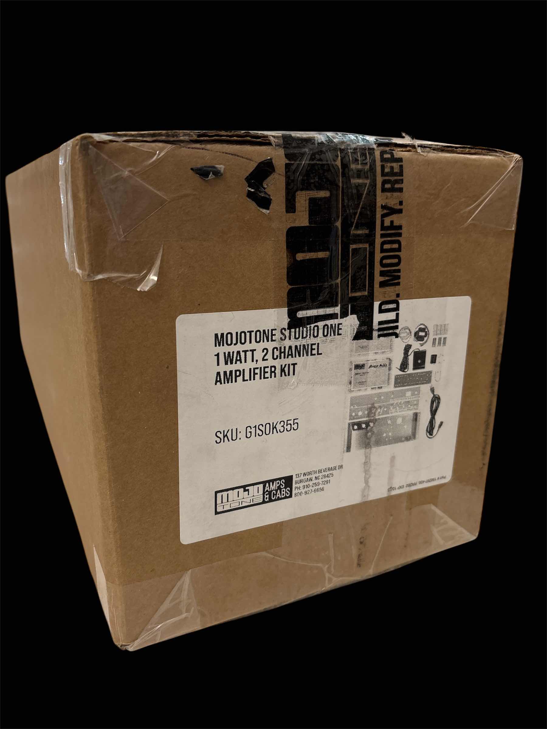 Photo 1 of NEW MOJOTONE STUDIO ONE 1 WATT, 2 CHANNEL GUITAR TUBE AMP KIT G1SOK355