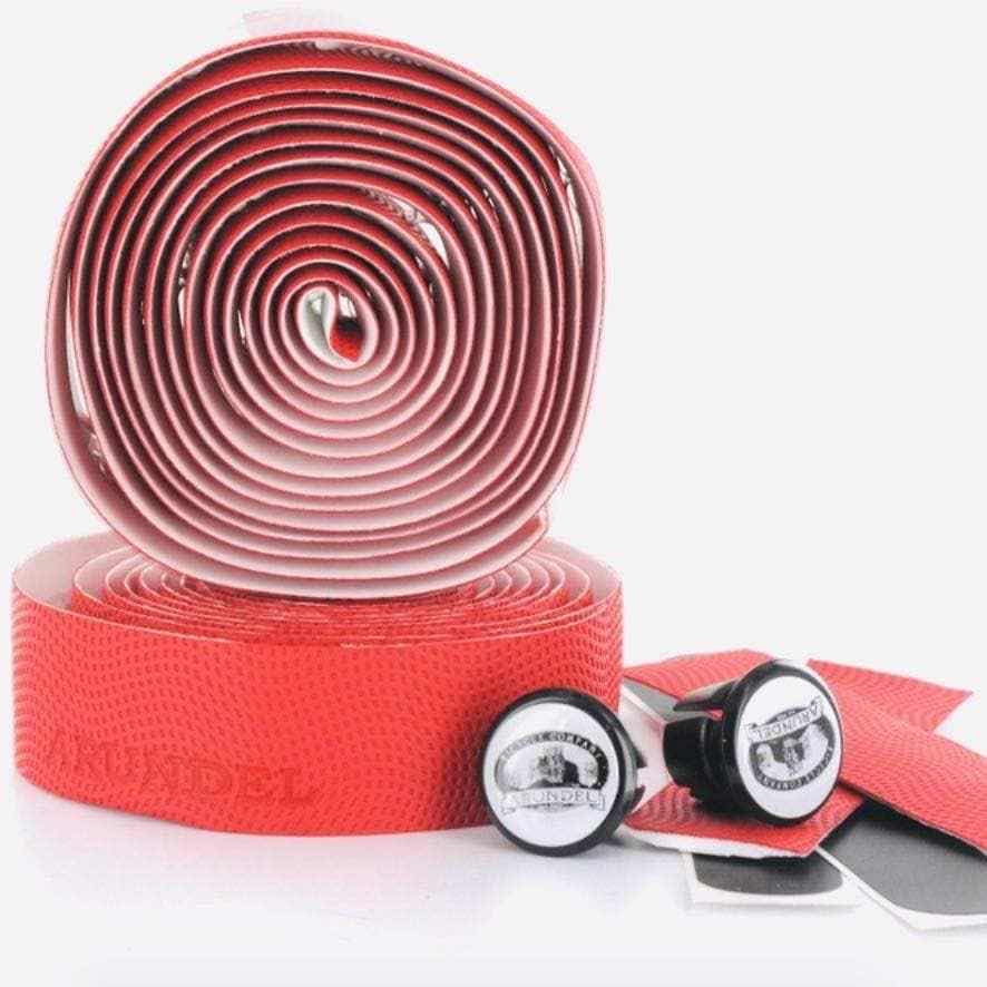 Photo 1 of NEW ARUNDEL GECKO GRIP HANDLEBAR TAPE SET, RED