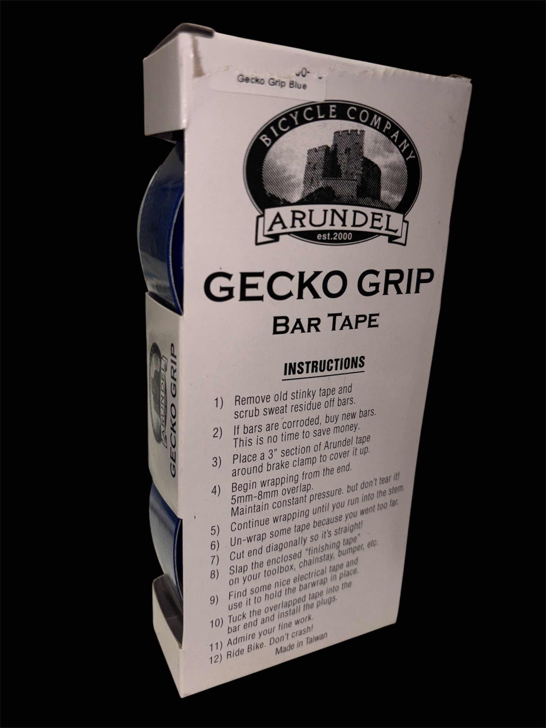 Photo 1 of NEW ARUNDEL GECKO GRIP HANDLEBAR TAPE SET, BLUE