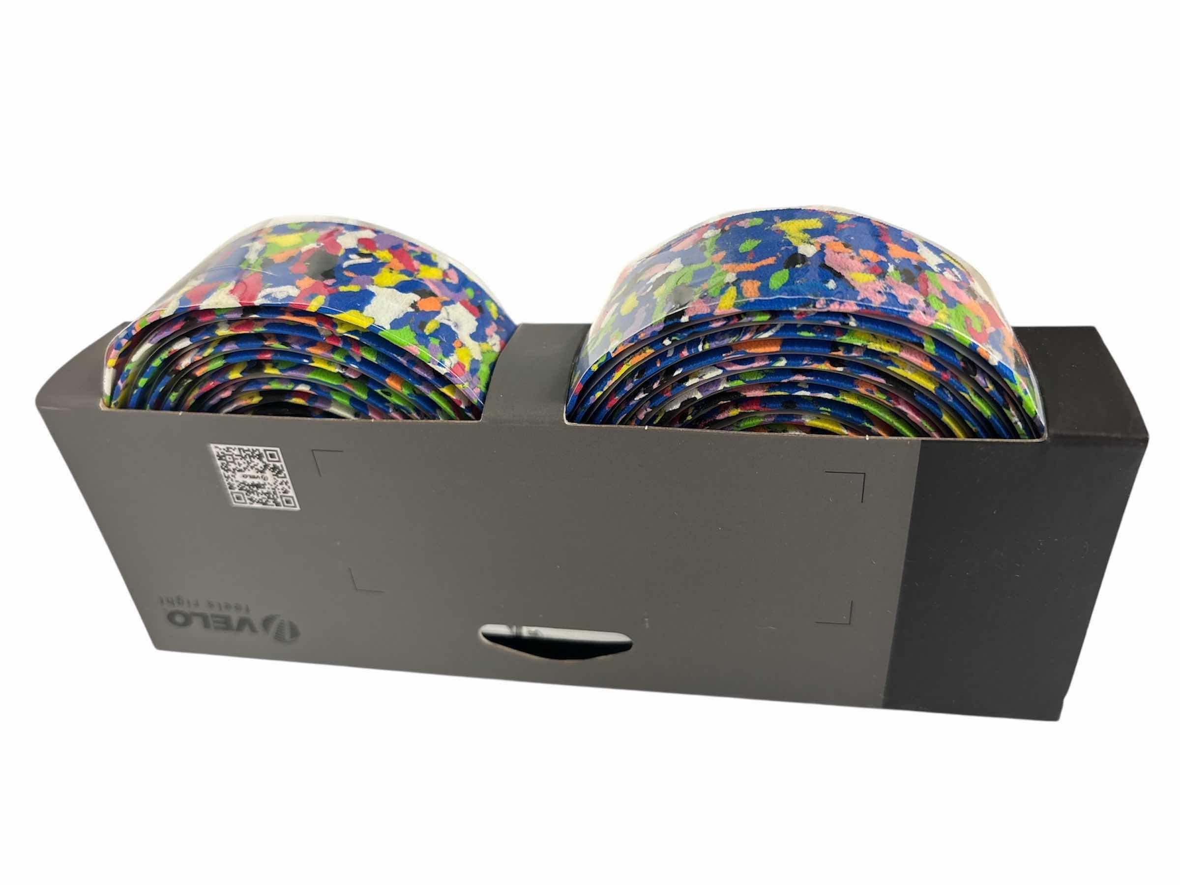 Photo 1 of NEW VINQLIQ SUPER VEX GEL CYCLING/RACING HANDLEBAR GRIP WRAP/TAPE W BAR PLUG & FINISHING TAPE (MULTI-COLOR)