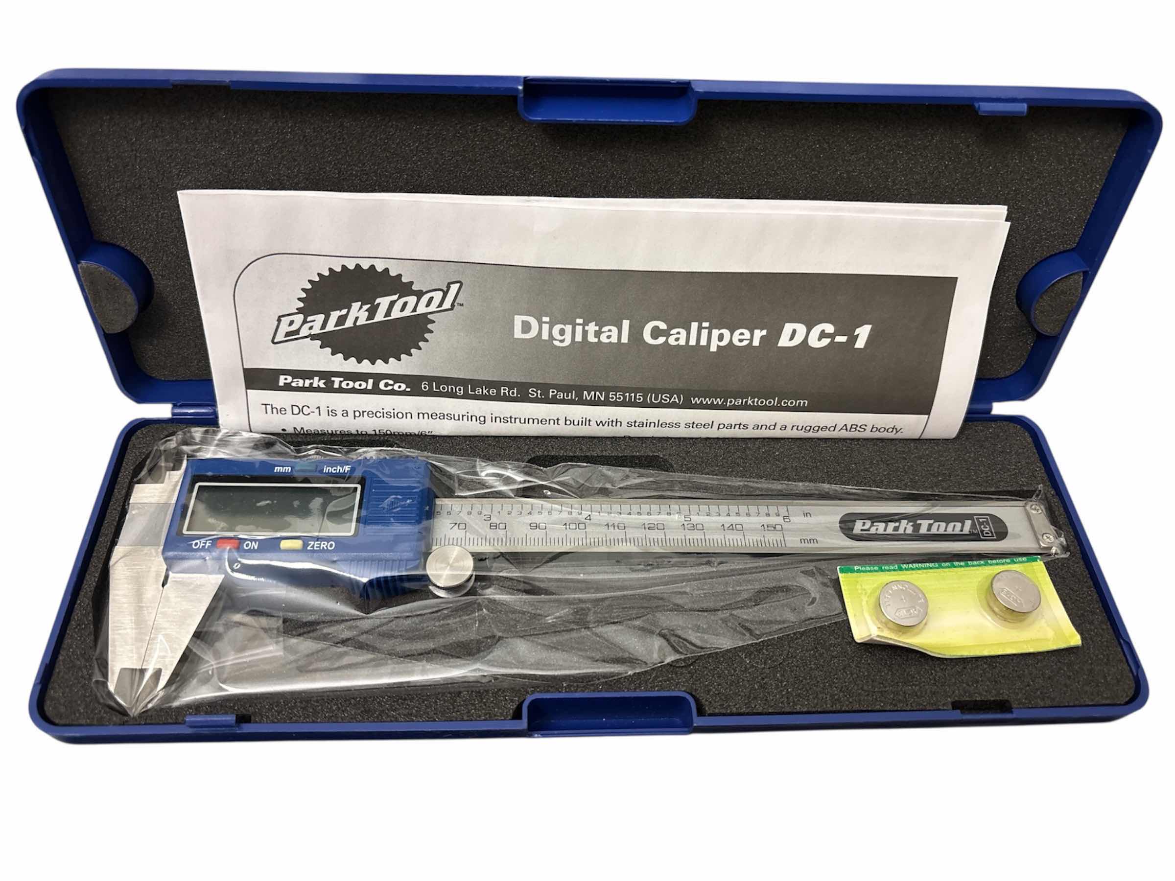 Photo 1 of NEW PARK TOOL DC-1 DIGITAL CALIPER