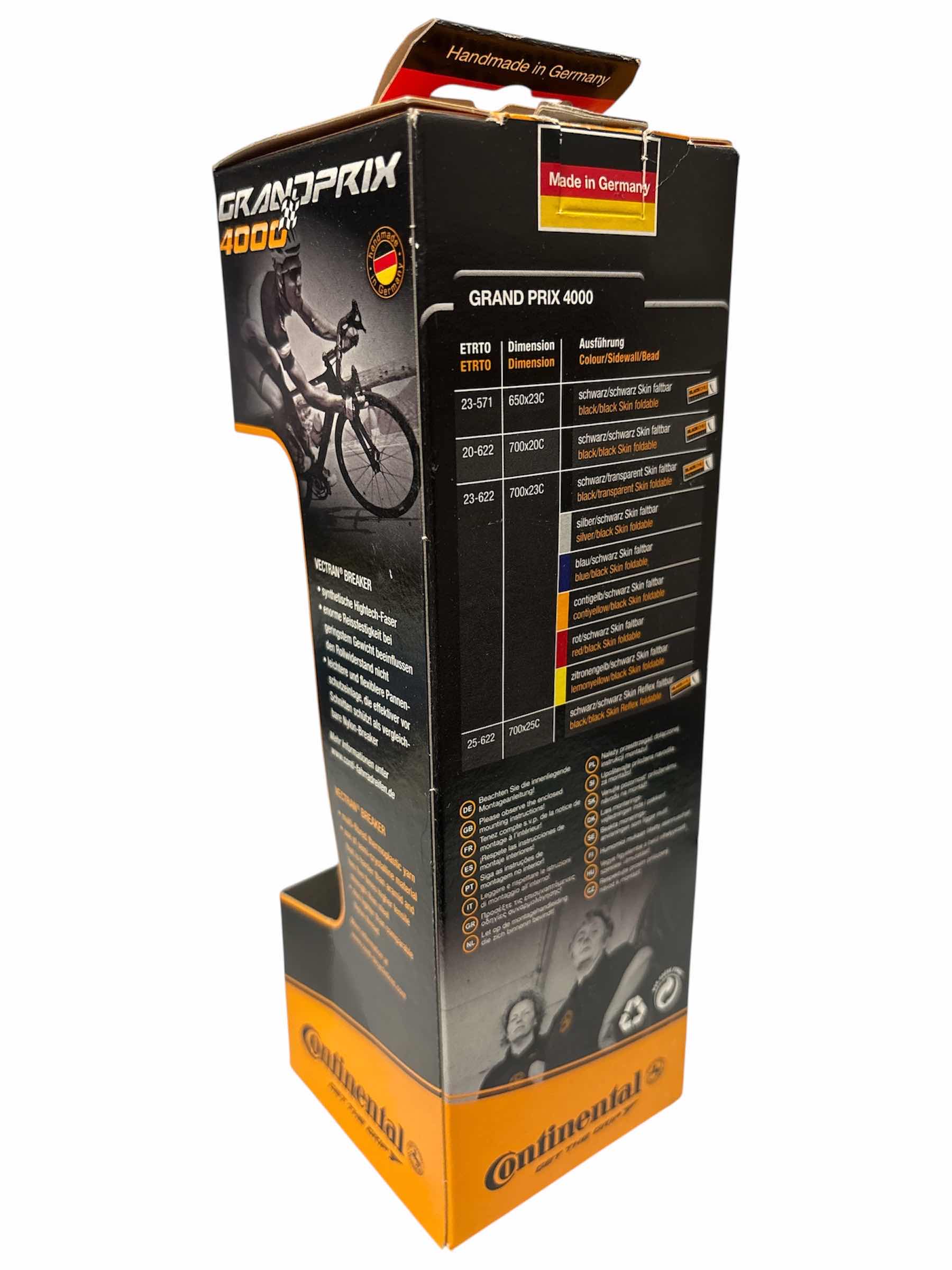 Photo 1 of NEW CONTINENTAL GRAND PRIX 4000 ROAD BICYCLE TIRE, BLUE (23-622/700x23C)