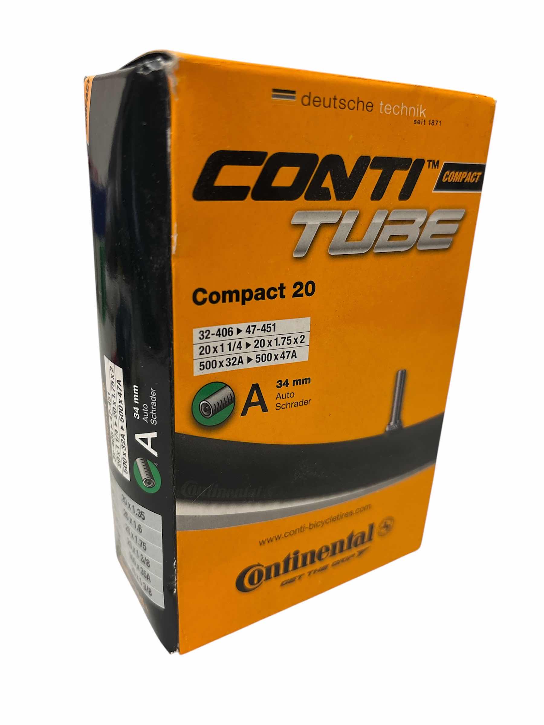 Photo 1 of NEW CONTINENTAL 20” COMPACT BMX SCHRADER INNER TUBE