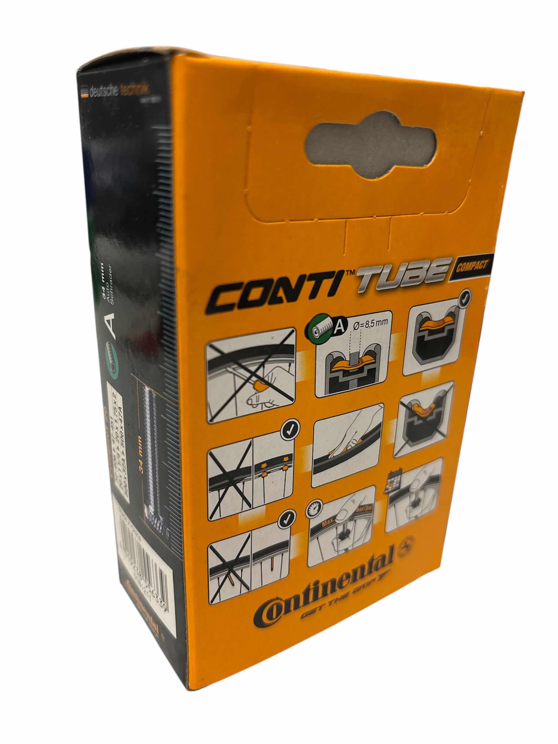 Photo 3 of NEW CONTINENTAL 20” COMPACT BMX SCHRADER INNER TUBE