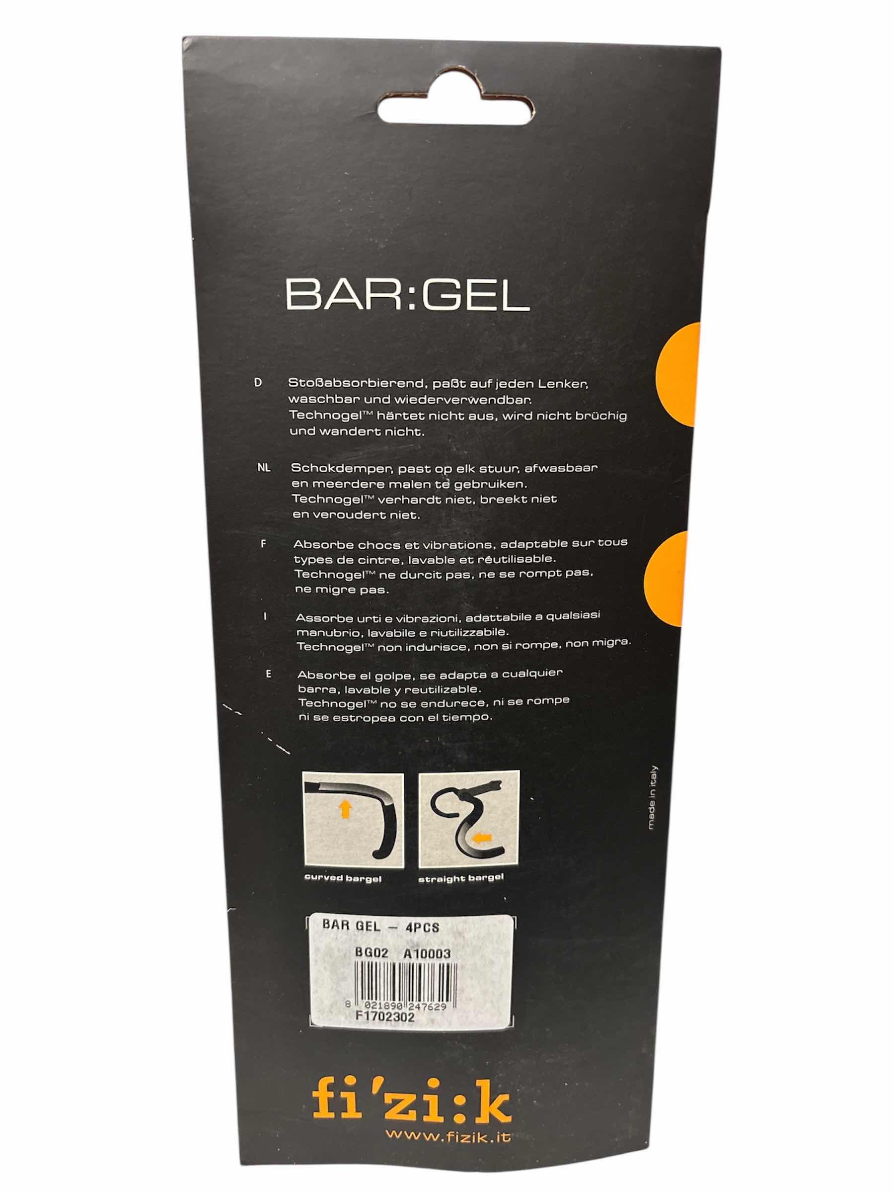 Photo 1 of NEW FIZIK 4 PC BAR GEL SET