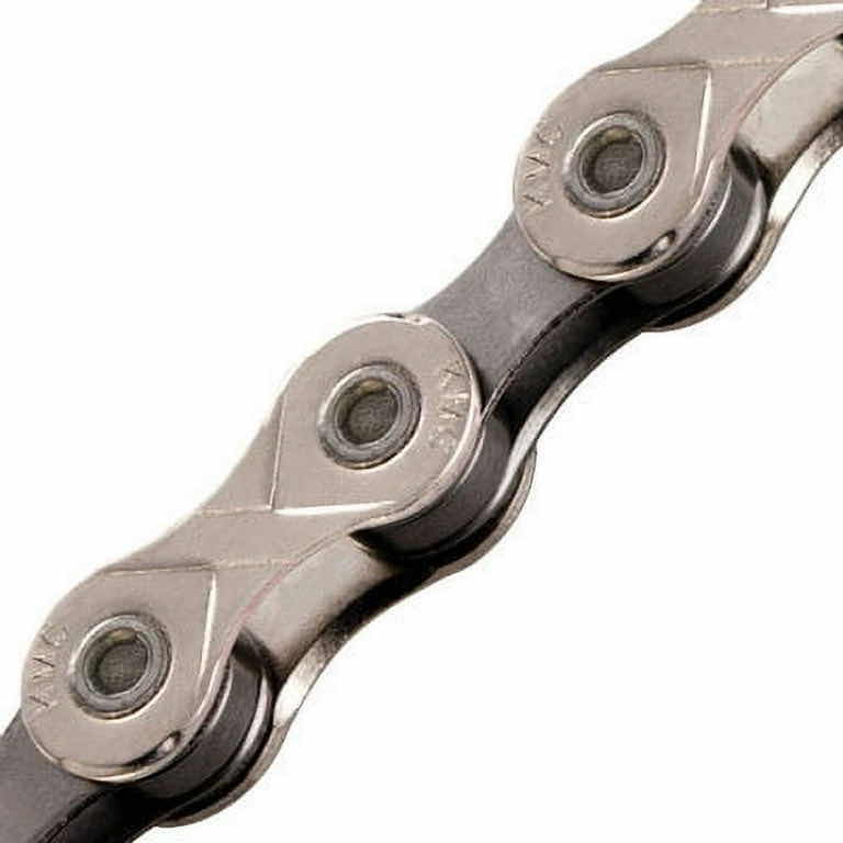 Photo 1 of NEW KMC CHAIN X10.93 10 SPEED 1/2” X 11/128” 116 LINKS NICKEL PLATED BIKE CHAIN & KMC 10 SPEED REUSABLE MISSING LINK 10R FOR KMC & SHIMANO CHAIN ONLY