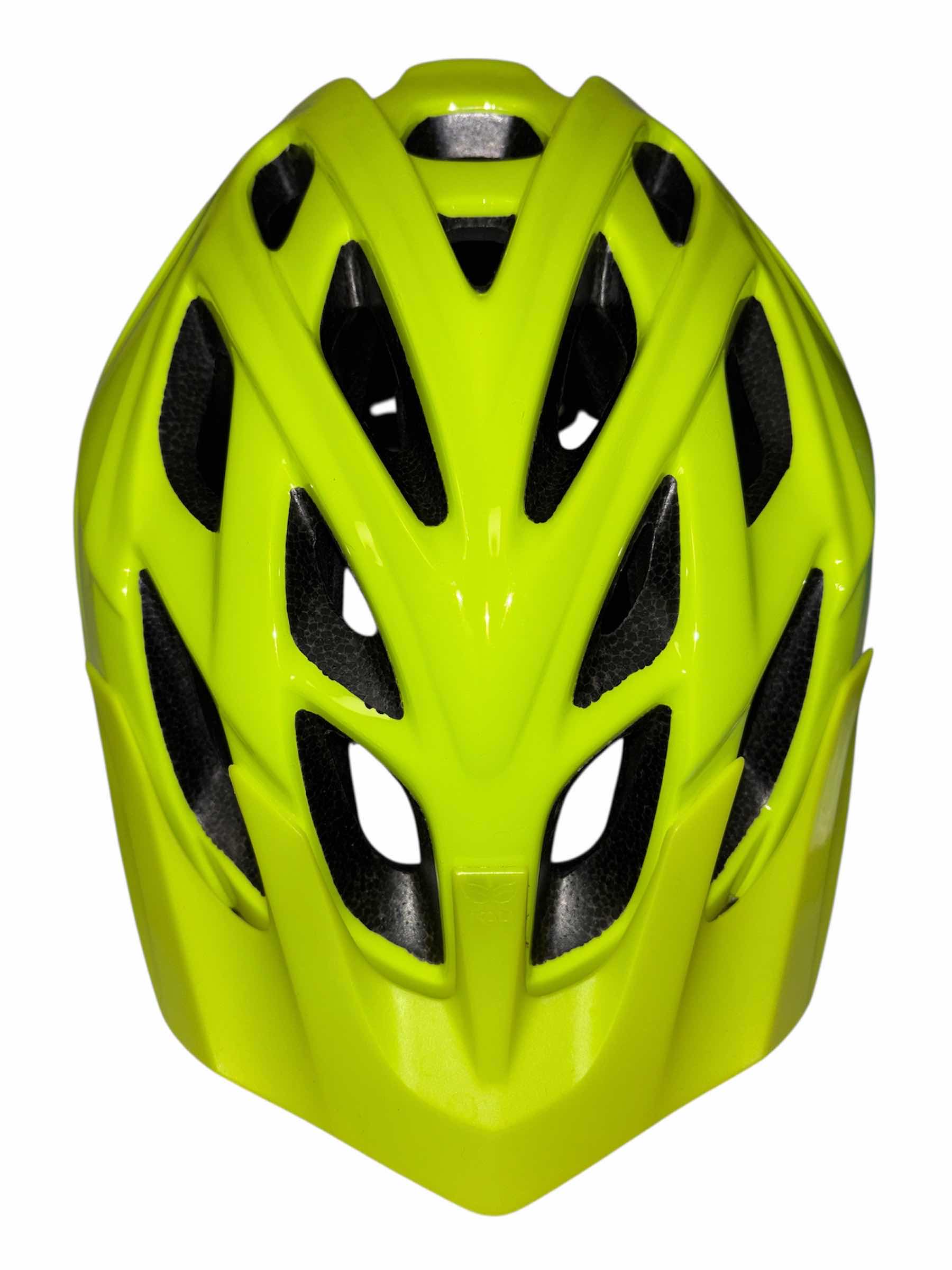Photo 1 of KALI PROTECTIVE BICYCLE HELMET L/XL W TAKE-A-LOOK MIRROR & HIVISIBLE SAFETY REFLECTIVE ARM BANDS