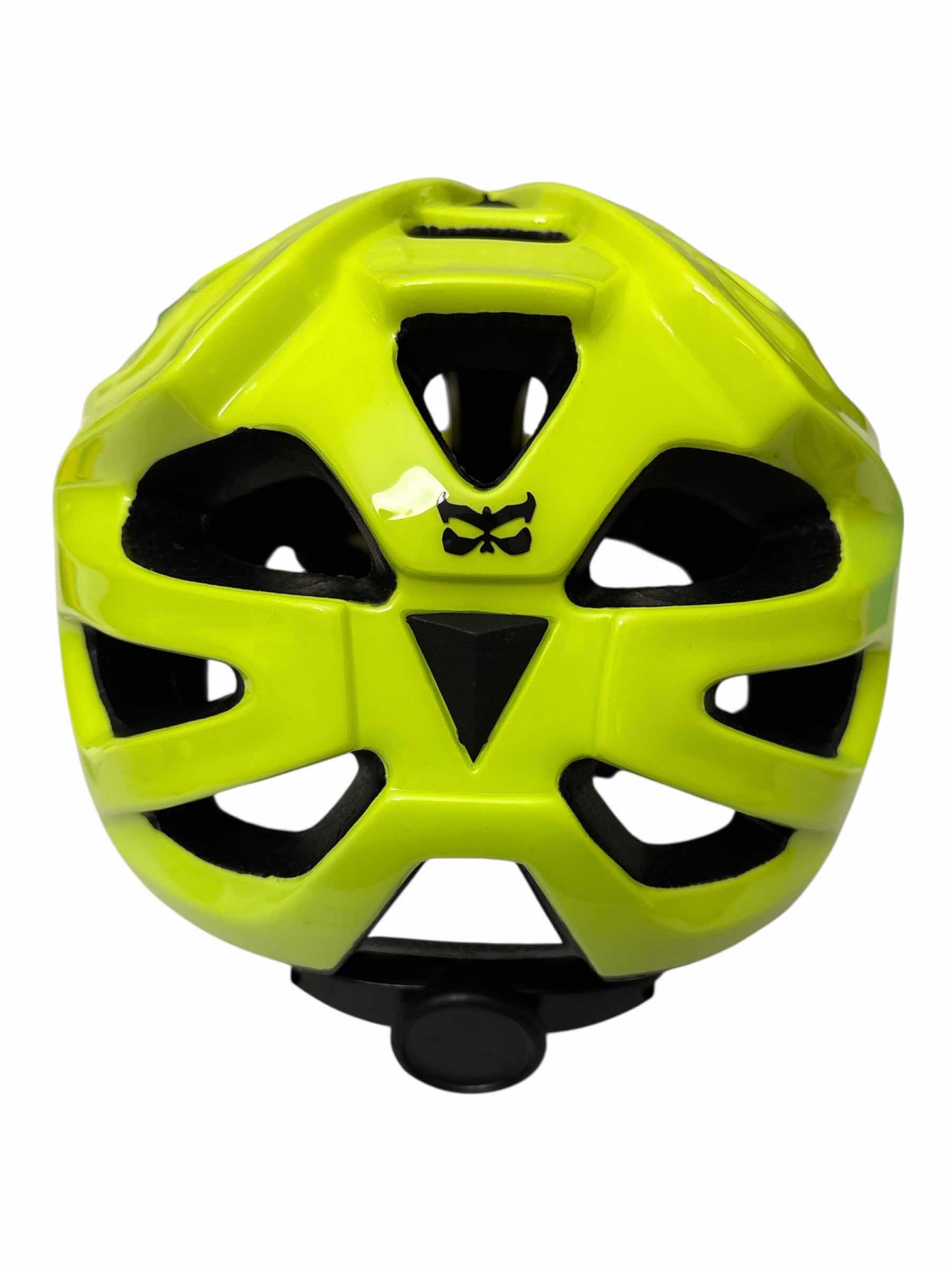 Photo 1 of KALI PROTECTIVE BICYCLE HELMET L/XL W TAKE-A-LOOK MIRROR & HIVISIBLE SAFETY REFLECTIVE ARM BANDS