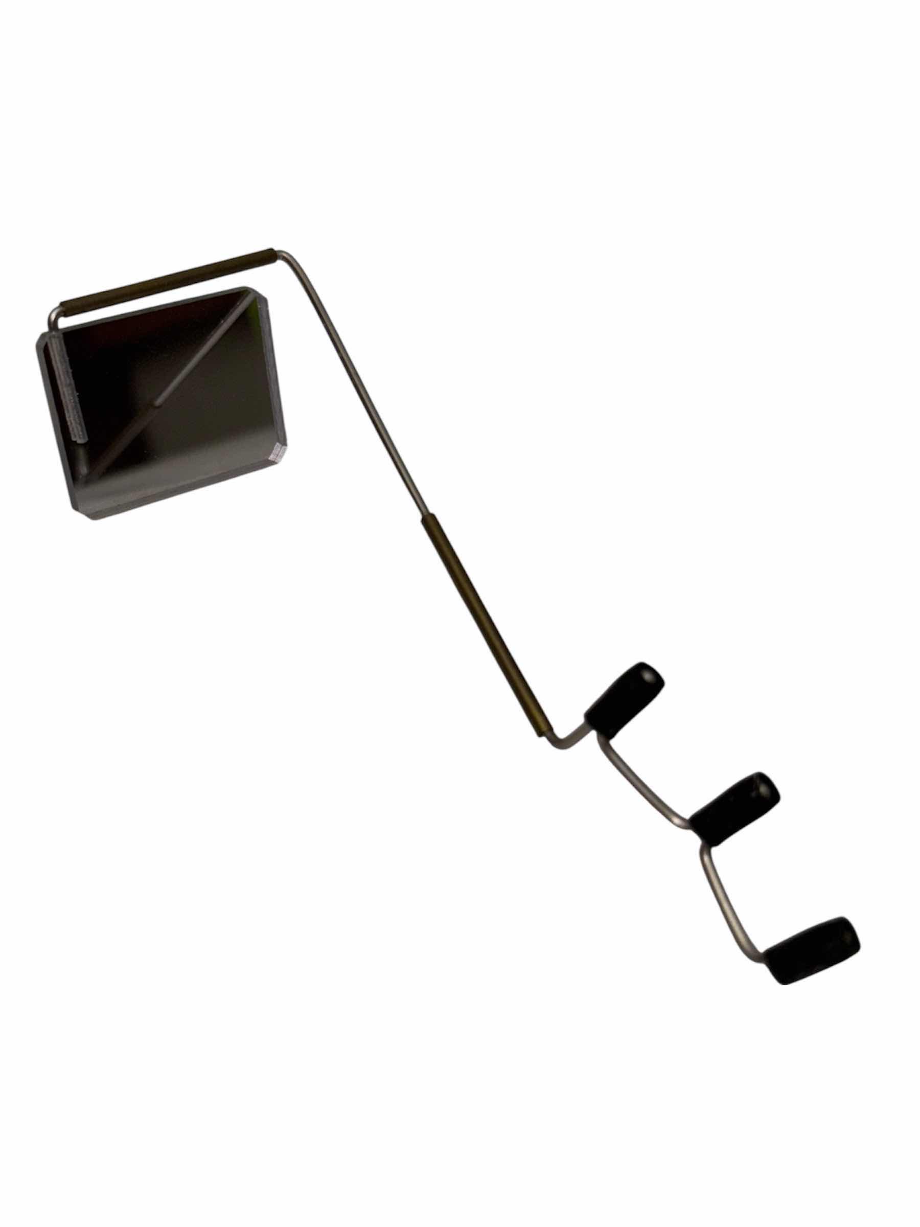 Photo 1 of KALI PROTECTIVE BICYCLE HELMET L/XL W TAKE-A-LOOK MIRROR & HIVISIBLE SAFETY REFLECTIVE ARM BANDS