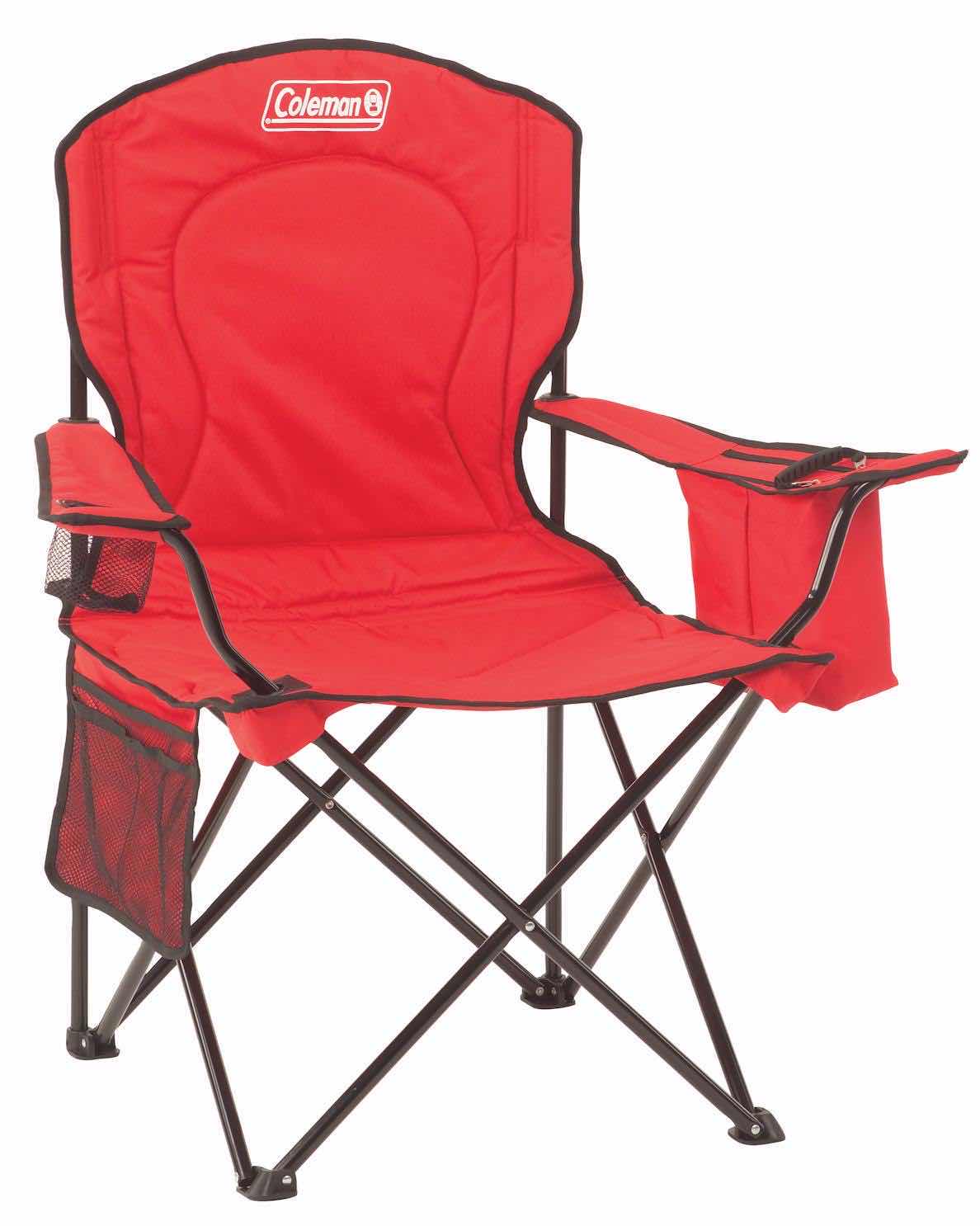 Photo 1 of NEW COLEMAN COOLER QUAD CHAIR, RED (325 LB CAPACITY)