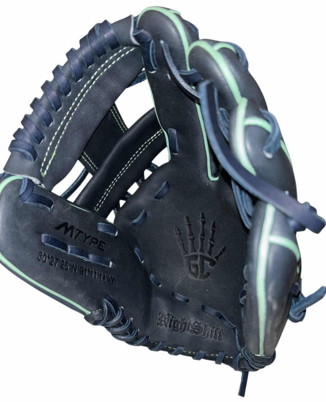 Photo 1 of MARUCCI NIGHTSHIFT SPACE CITY 11.5” BASEBALL GLOVE, DARK BLUE (MODEL 53)