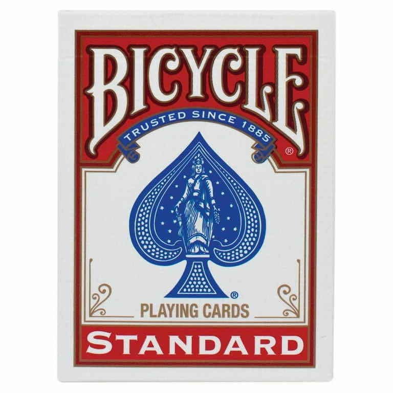Photo 1 of NEW BICYCLE PLAYING CARDS, POKER SIZE 12 PACK (6 BLUE, 6 RED)