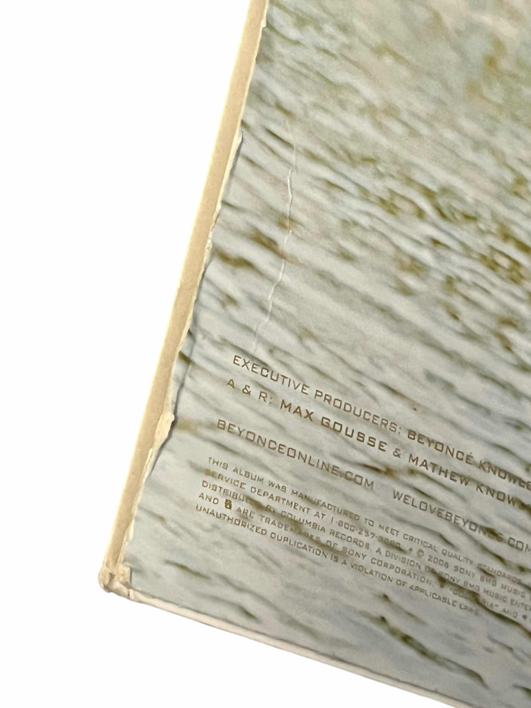 Photo 1 of BEYONCÉ B DAY RECORD ALBUM AUTOGRAPHED BY ARTIST & BEYONCÉ B-DAY CD ALBUM (FACTORY SEALED)