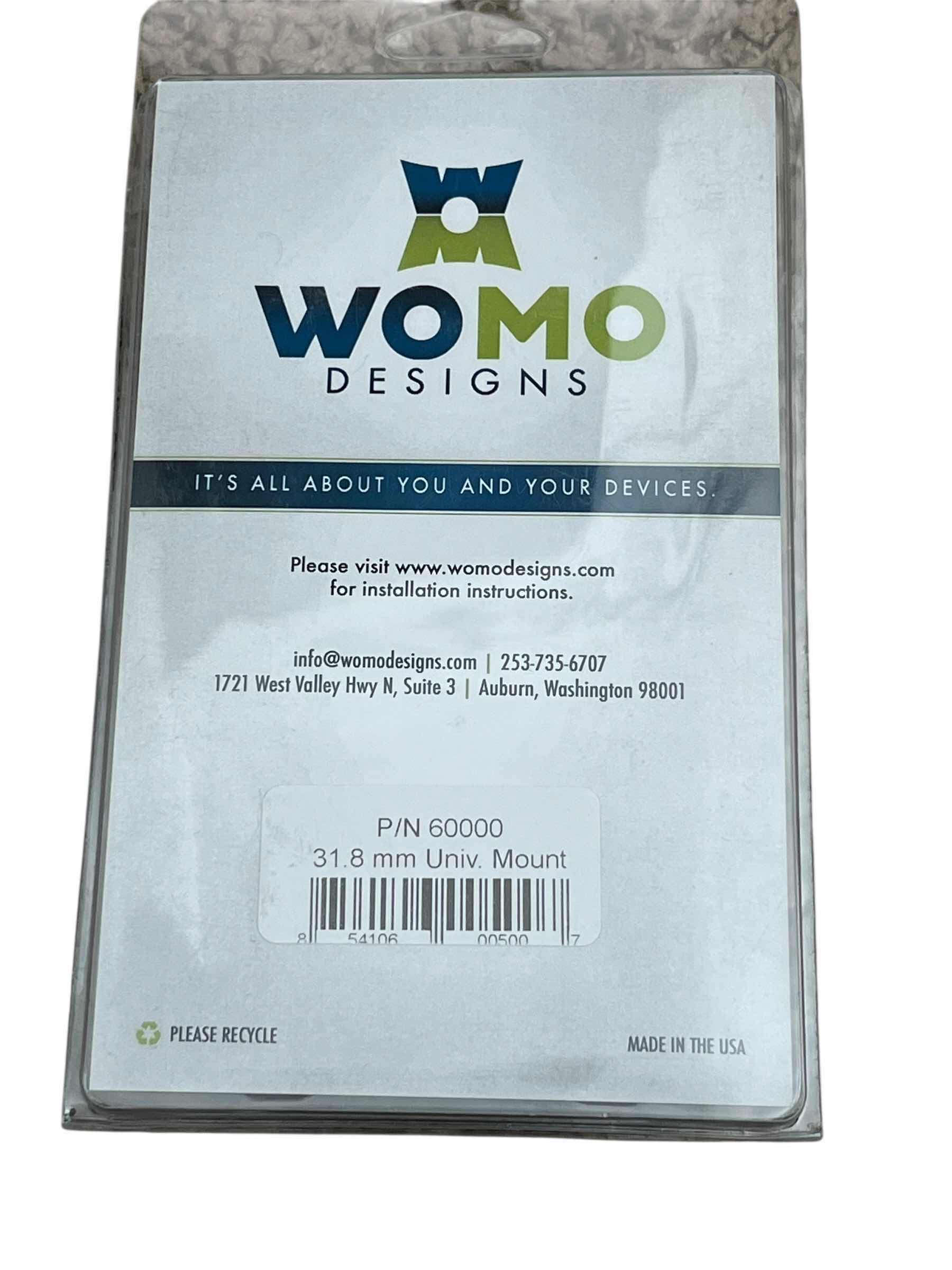 Photo 1 of WOMO DESIGNS 31.8MM UNIVERSAL BICYCLE MOUNT