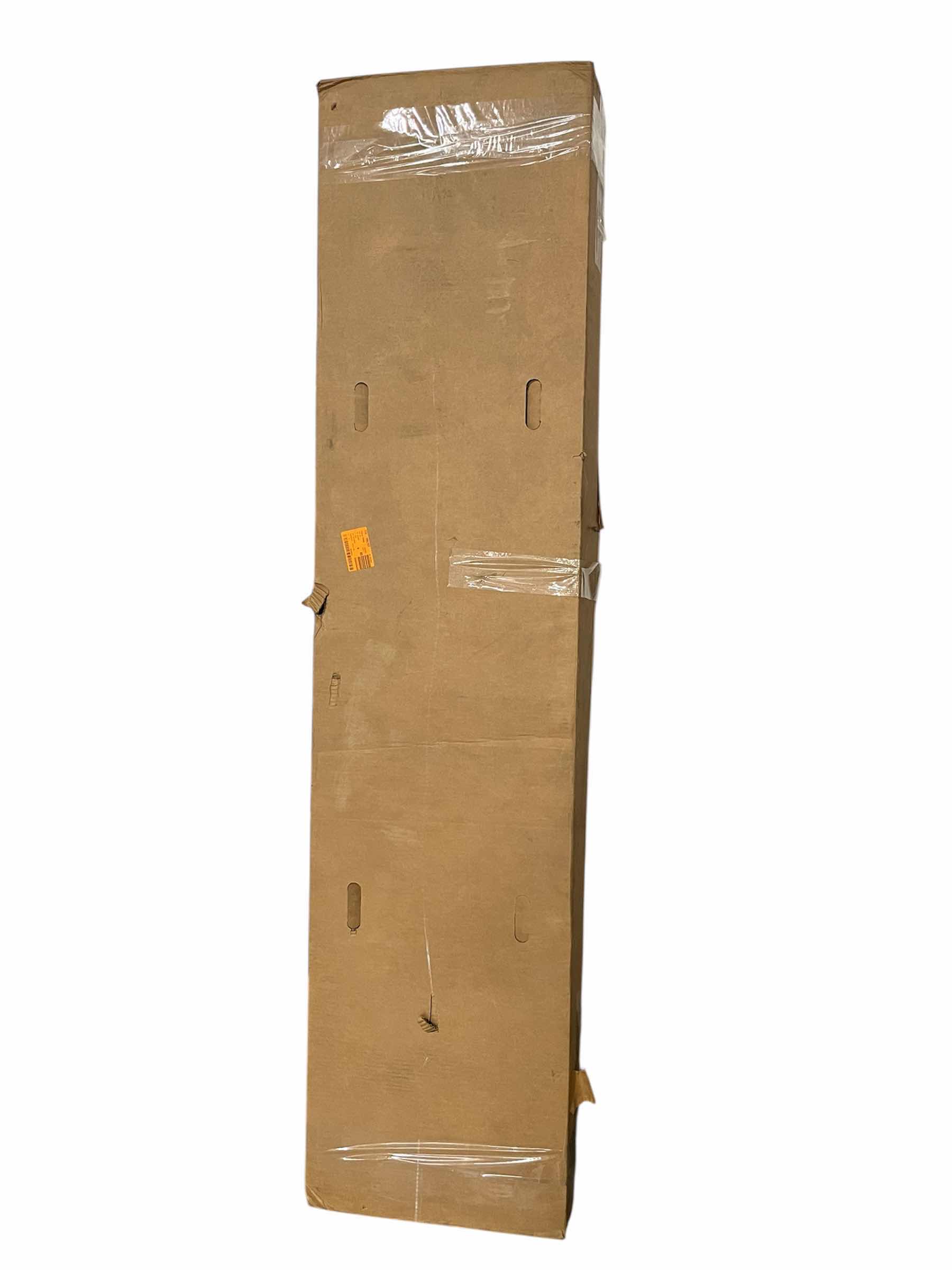 Photo 1 of PINECROFT TRADITIONAL MIRROR PANELS NATURAL PINE WOOD FULL-LITE UNIVERSAL REVERSIBLE INTERIOR BIFOLD DOOR 24” X 80”