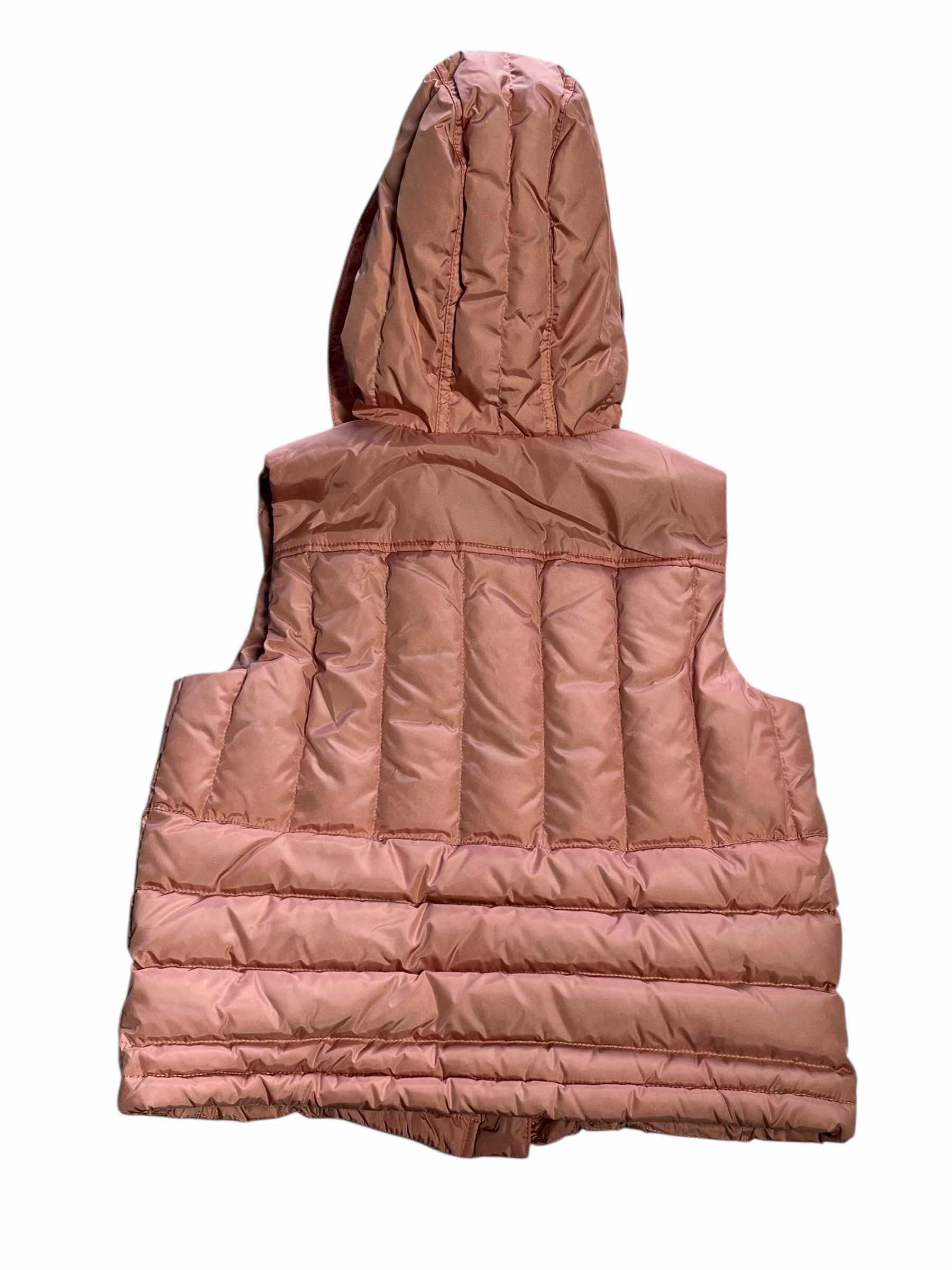 Photo 1 of BURBERRY PINK HOODED DOWN VEST CHILD’S SIZE 3Y/98CM