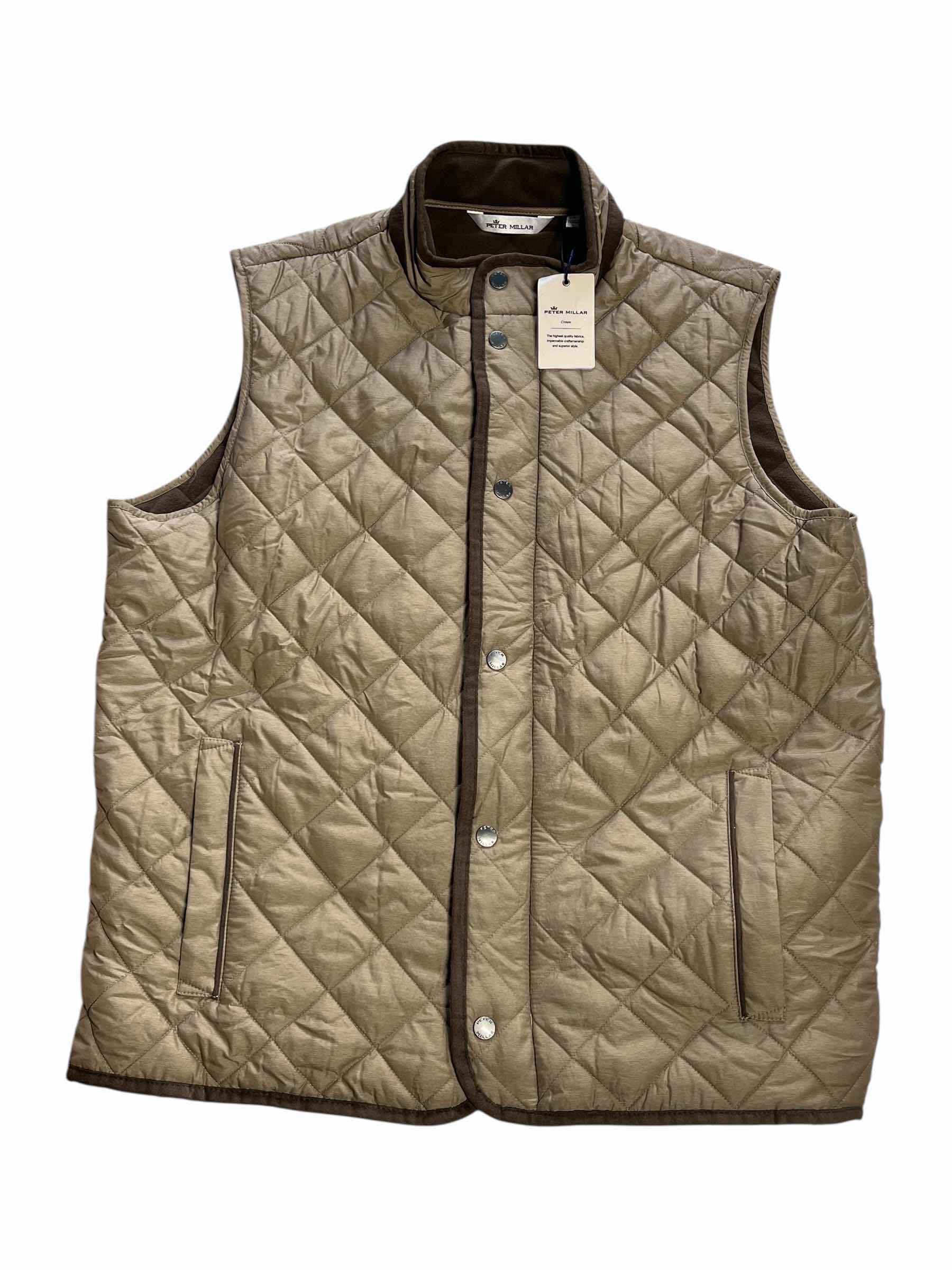 Photo 1 of NEW PETER MILLAR CROWN QUILTED VEST MEN’S SIZE LG