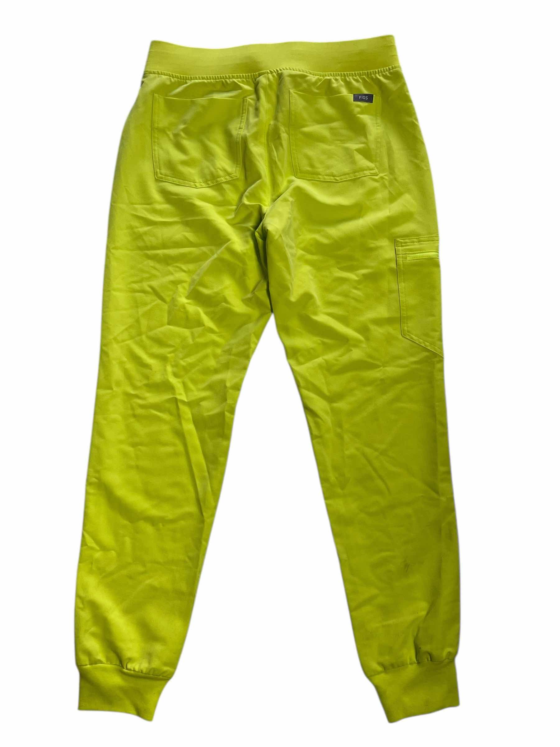 Photo 1 of NEW FIGS ZAMORA 2.0 BRIGHT YELLOW JOGGER SCRUB PANTS WOMEN’S SIZE S
