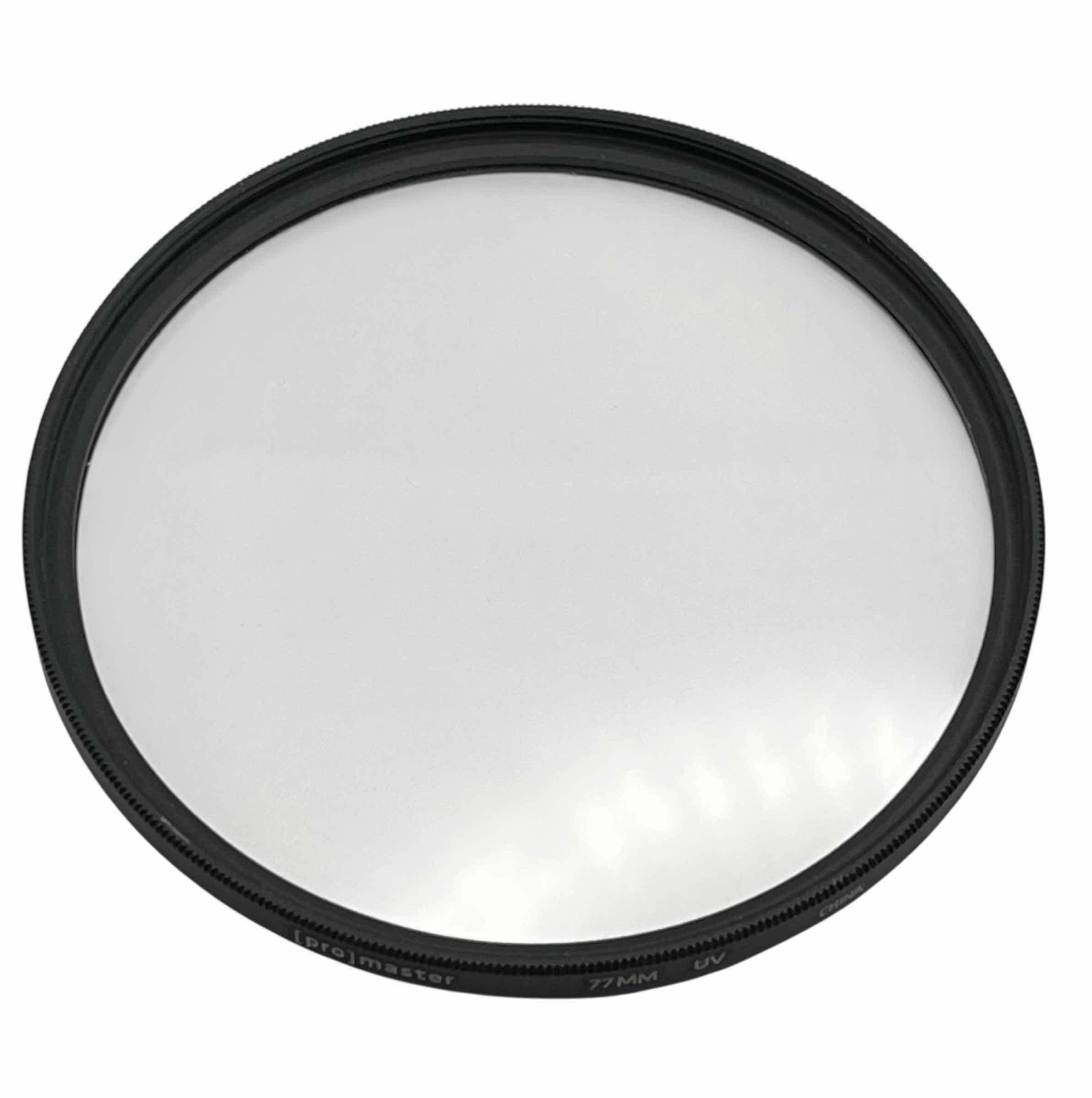 Photo 1 of PROMASTER 77MM UV PROTECTION CAMERA LENS