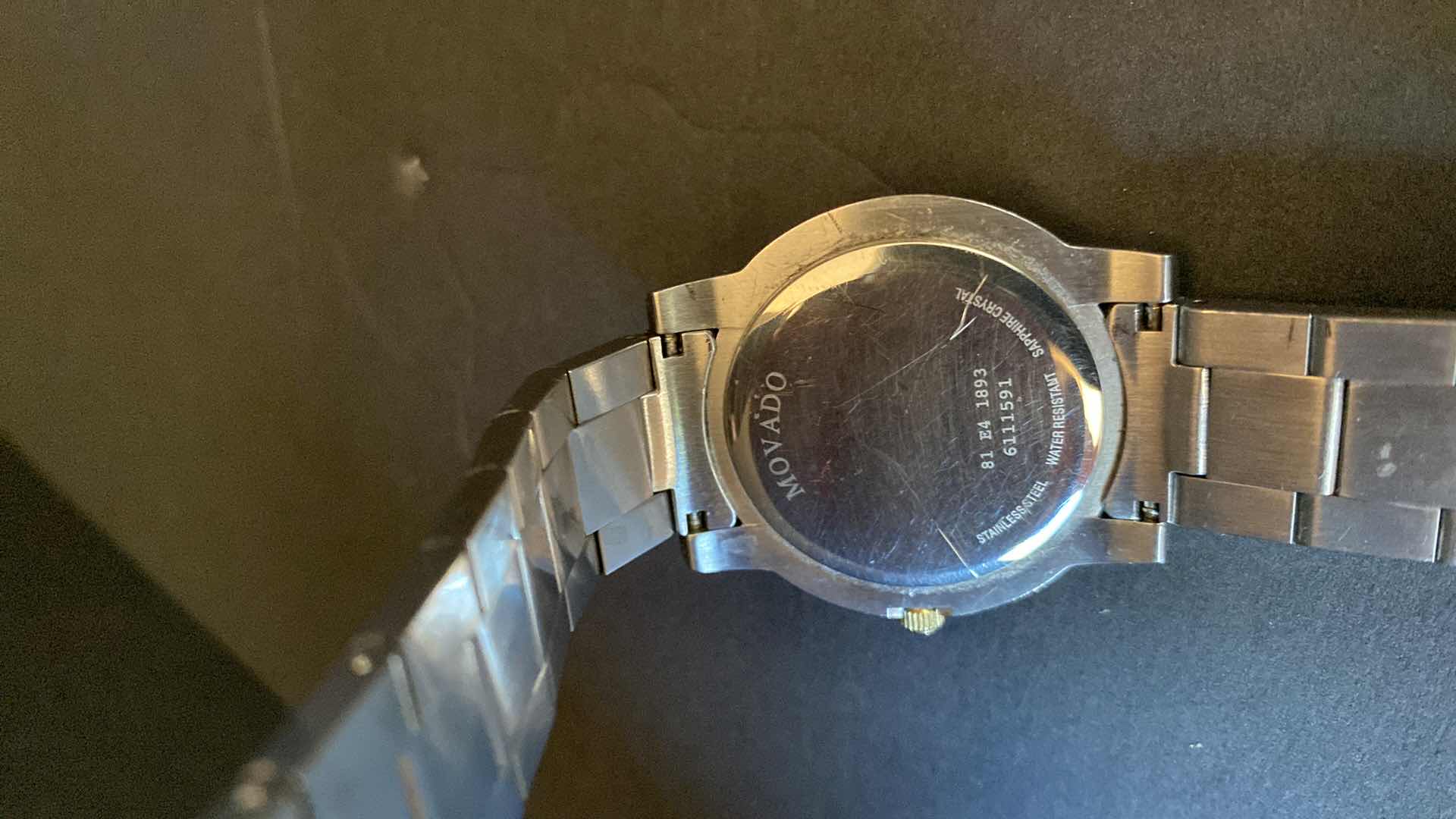 Photo 4 of MOVADO MENS WATCH 81 E4 1893 6111591 $695