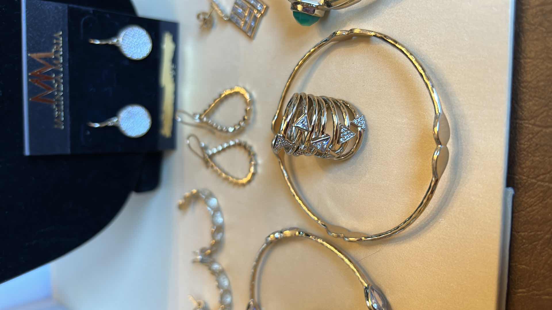 Photo 1 of FASHION JEWELRY ASSORTMENT 14K GE RINGS 5 & 6