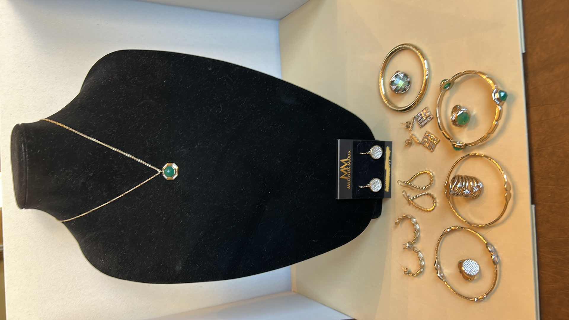 Photo 1 of FASHION JEWELRY ASSORTMENT 14K GE RINGS 5 & 6