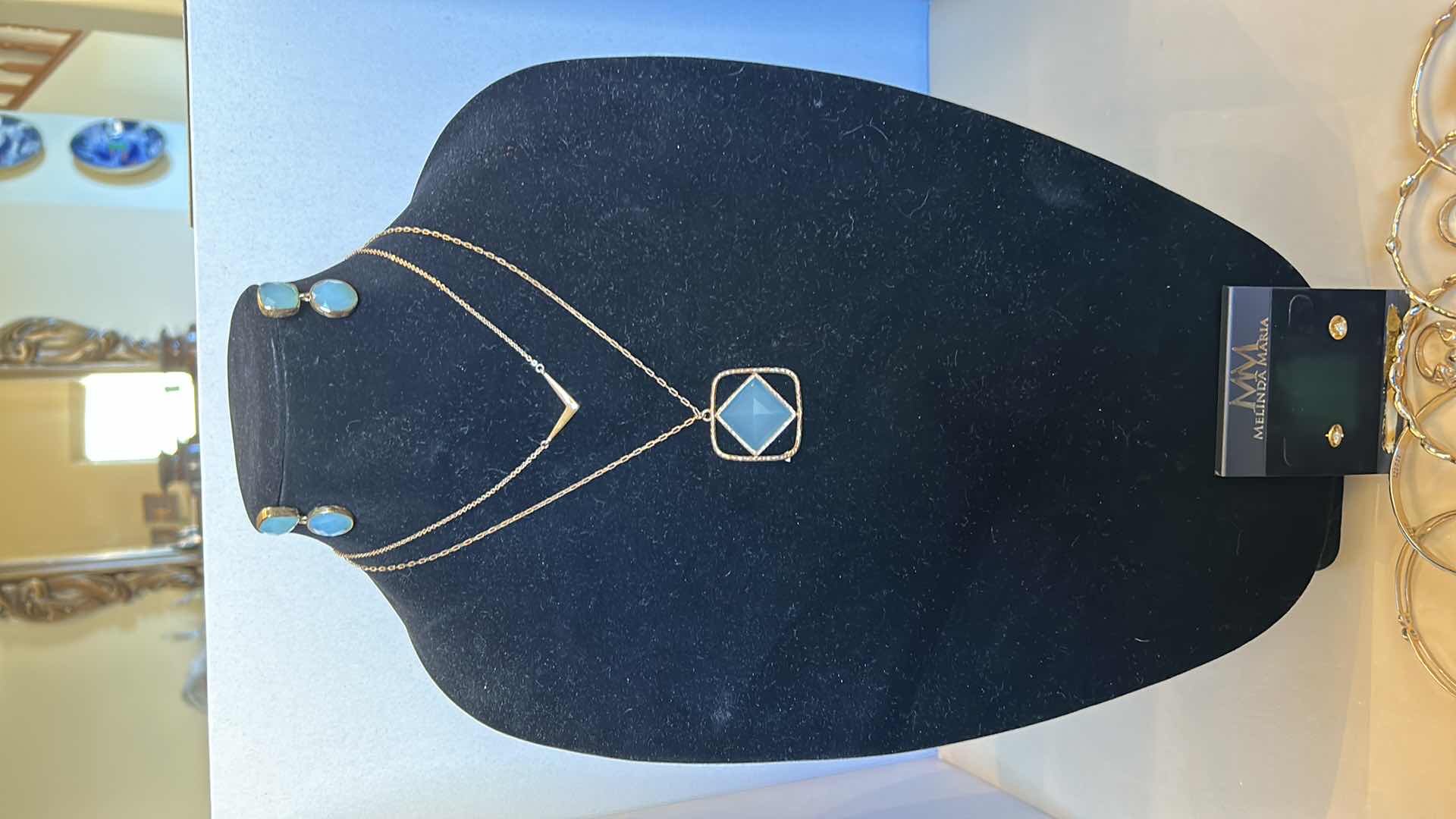 Photo 1 of FASHION JEWELRY ASSORTMENT 14K GOLD ELECTROPLATED RINGS 5 & 6