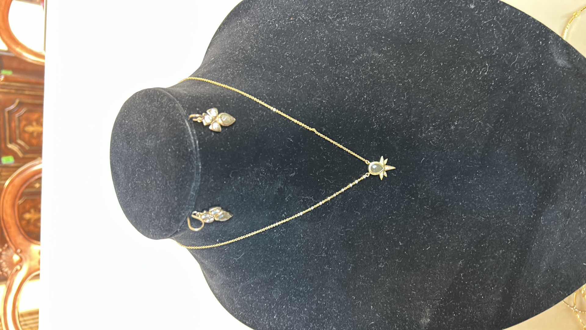 Photo 1 of COSTUME JEWELRY ASSORTMENT 14K GOLD ELECTROPLATED RINGS 5 & 6