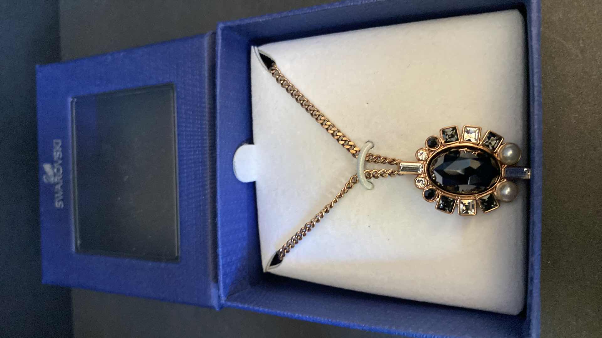 Photo 1 of SWAROVSKI NECKLACE AND EARRINGS