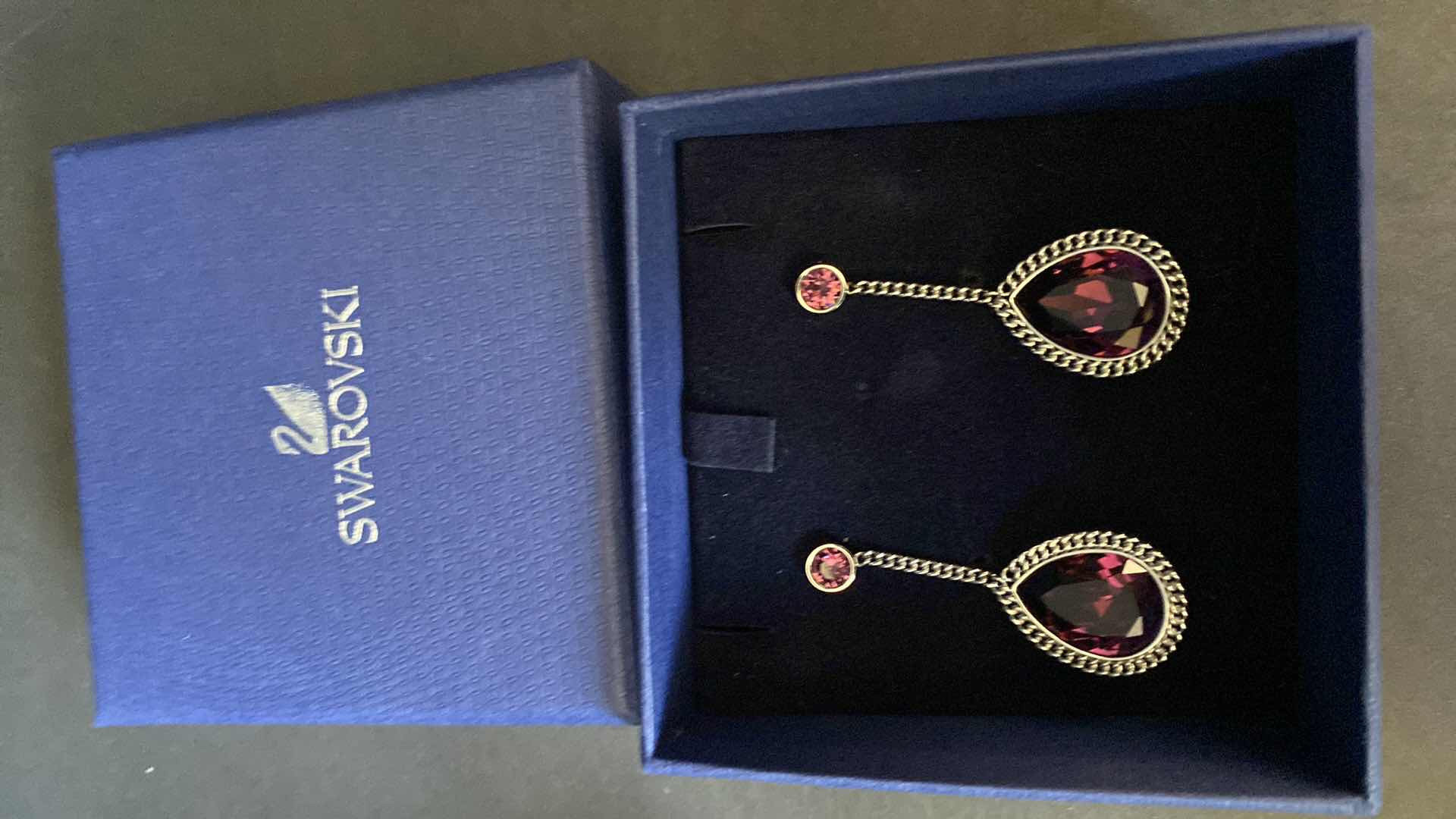 Photo 1 of SWAROVSKI NECKLACE AND EARRINGS