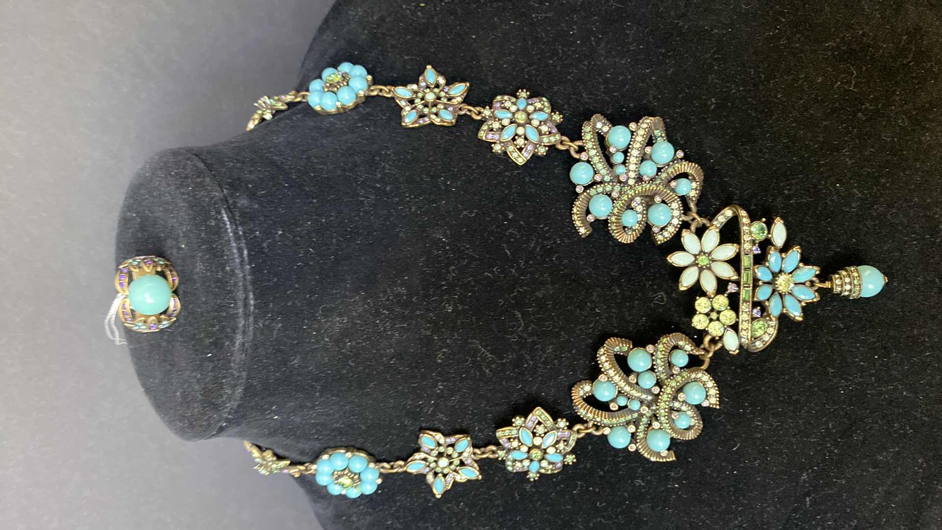 Photo 1 of FASHION JEWELRY ASSORTMENT NECKLACE 21”  AND RING