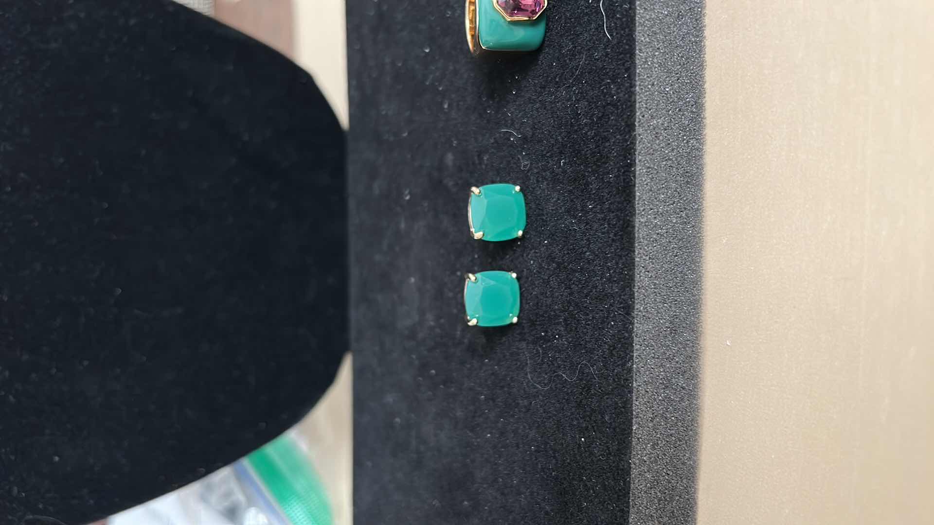 Photo 1 of FASHION JEWELRY - TRINA TUNER SIZE 6.5 RING AND EARRINGS