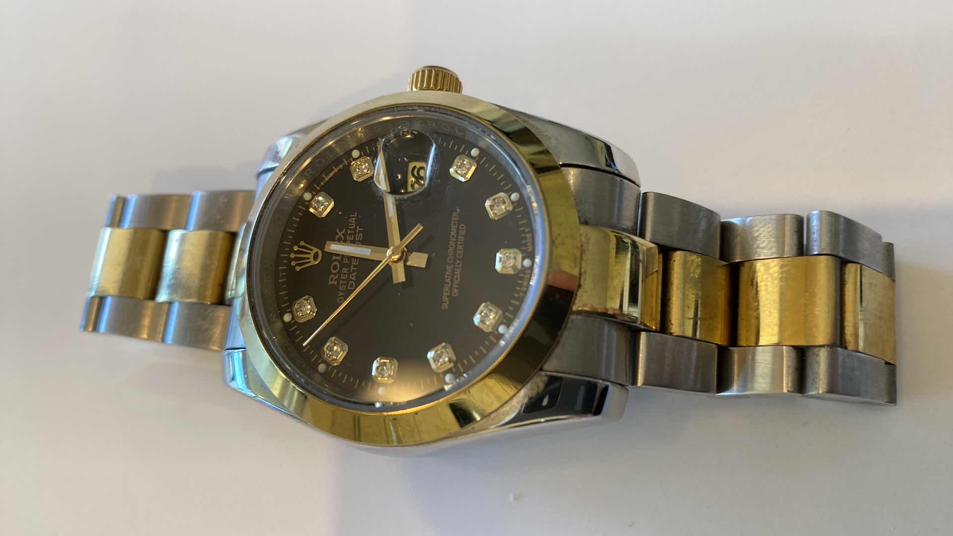 Photo 1 of ROLEX MENS REPLICA WATCH