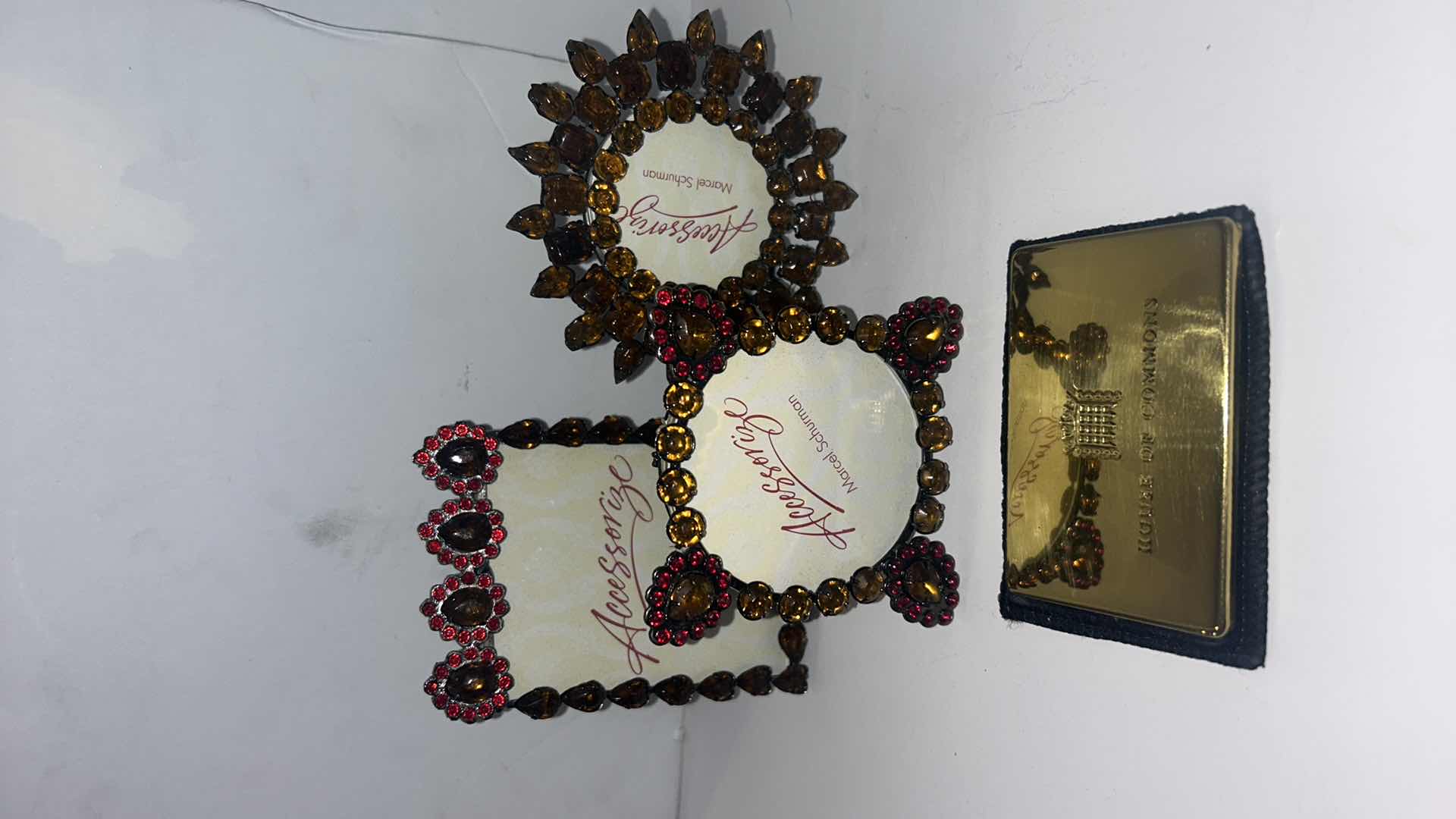 Photo 1 of BEJEWELED PHOTO FRAMES AND HOUSE OF COMMONS BUSINESS CARDS