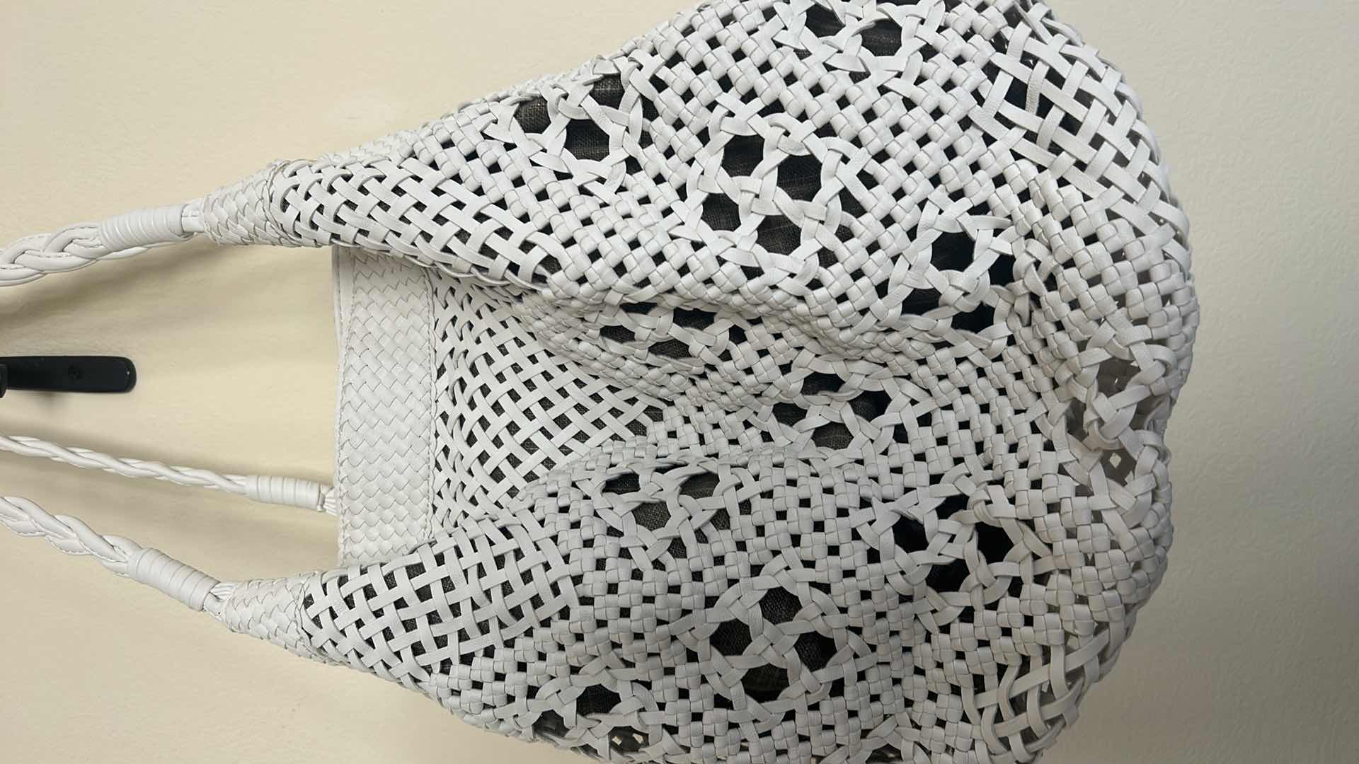 Photo 1 of MISS ALBRIGHT PHILADELPHIA WOVEN BEACH BAG