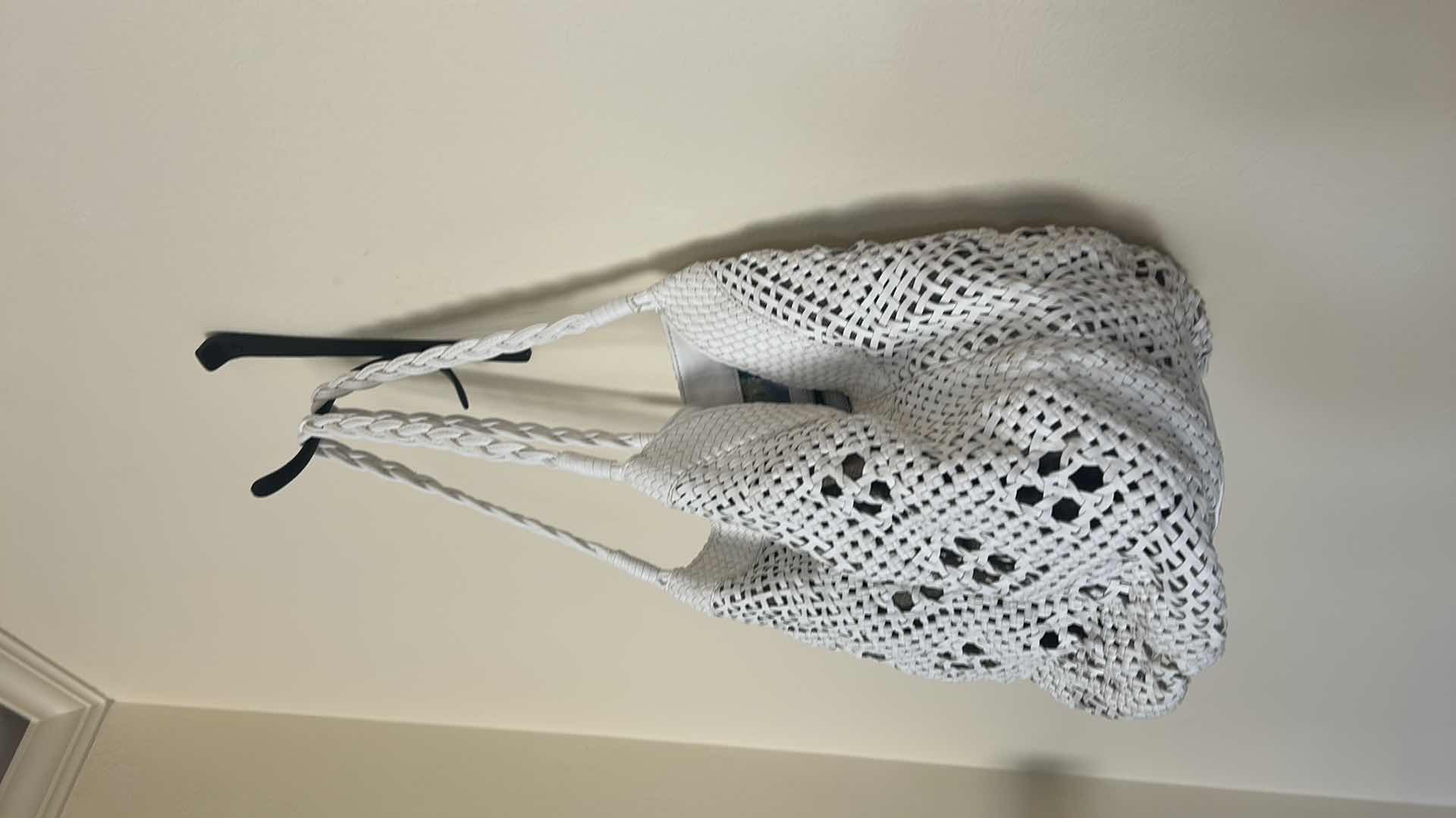 Photo 1 of MISS ALBRIGHT PHILADELPHIA WOVEN BEACH BAG