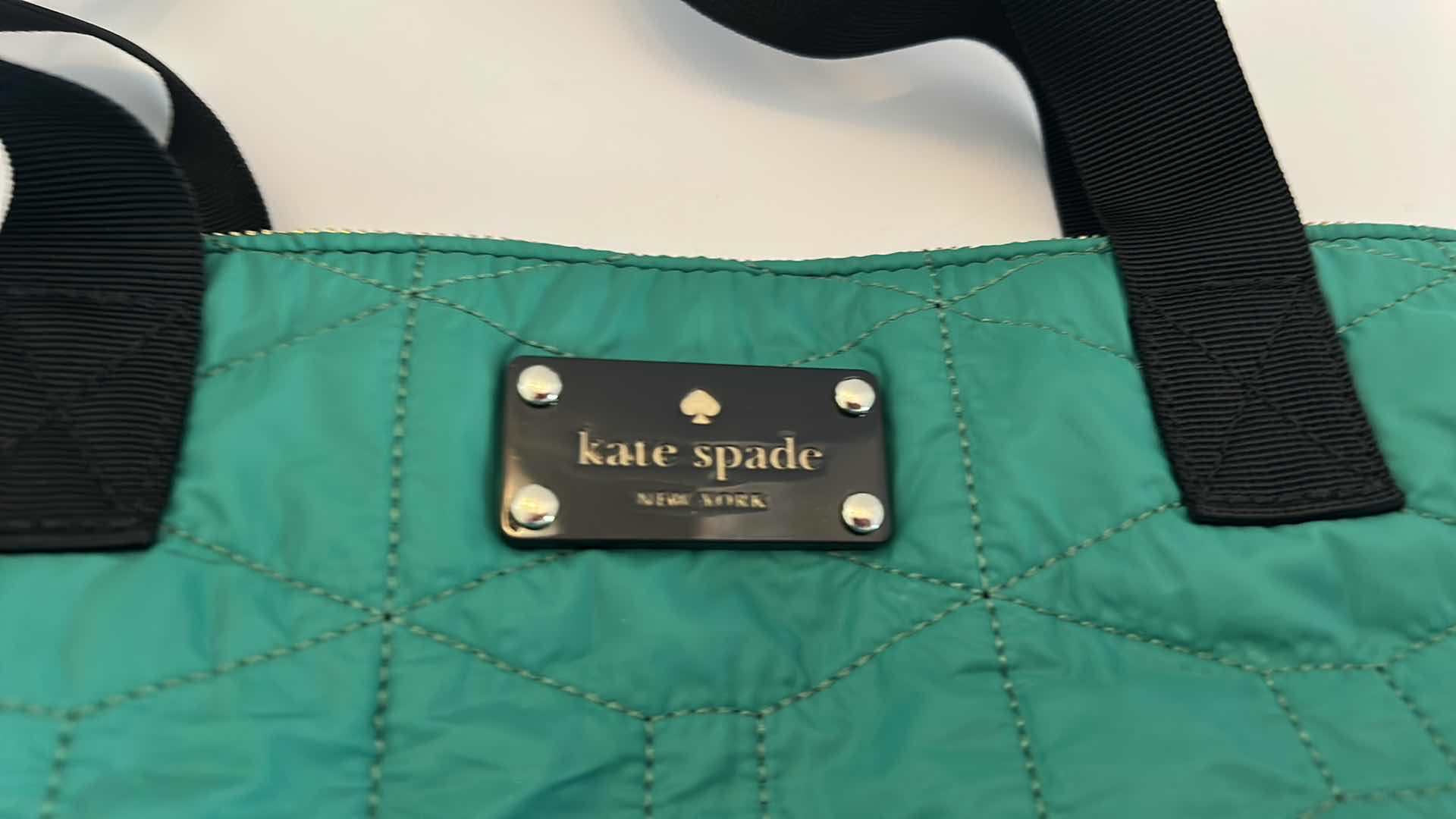 Photo 1 of GREEN KATE SPADE HANDBAG
