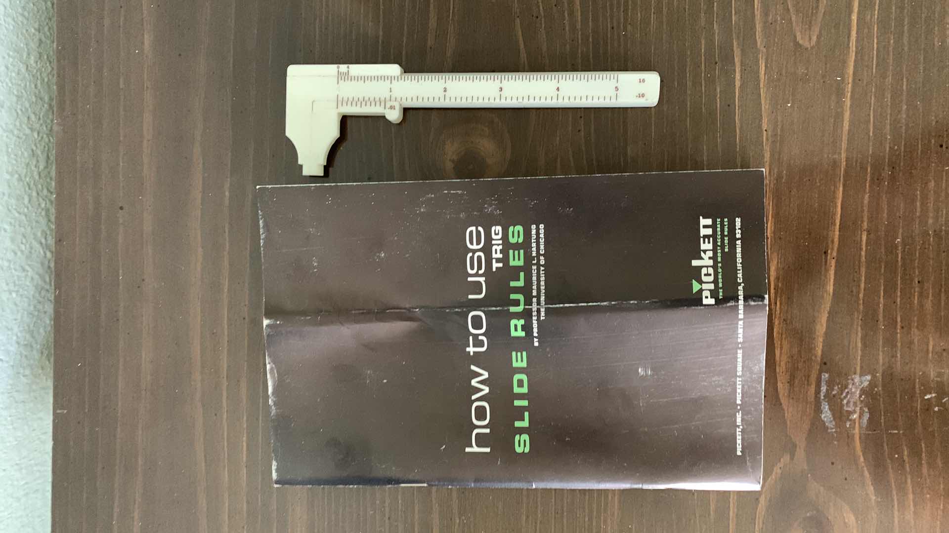 Photo 1 of $60 VINTAGE PICKETT N902-ES SIMPLE TRIG ALL METAL SLIDE RULE