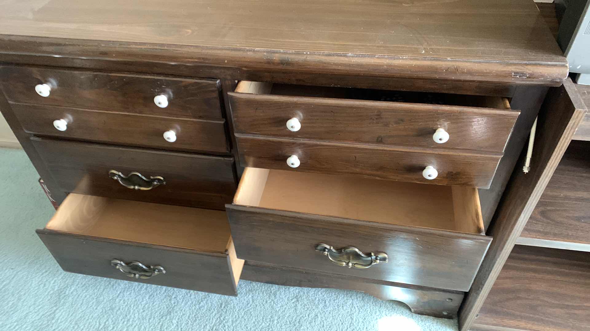 Photo 1 of CHEST OF DRAWERS 44” X 18” H 32”