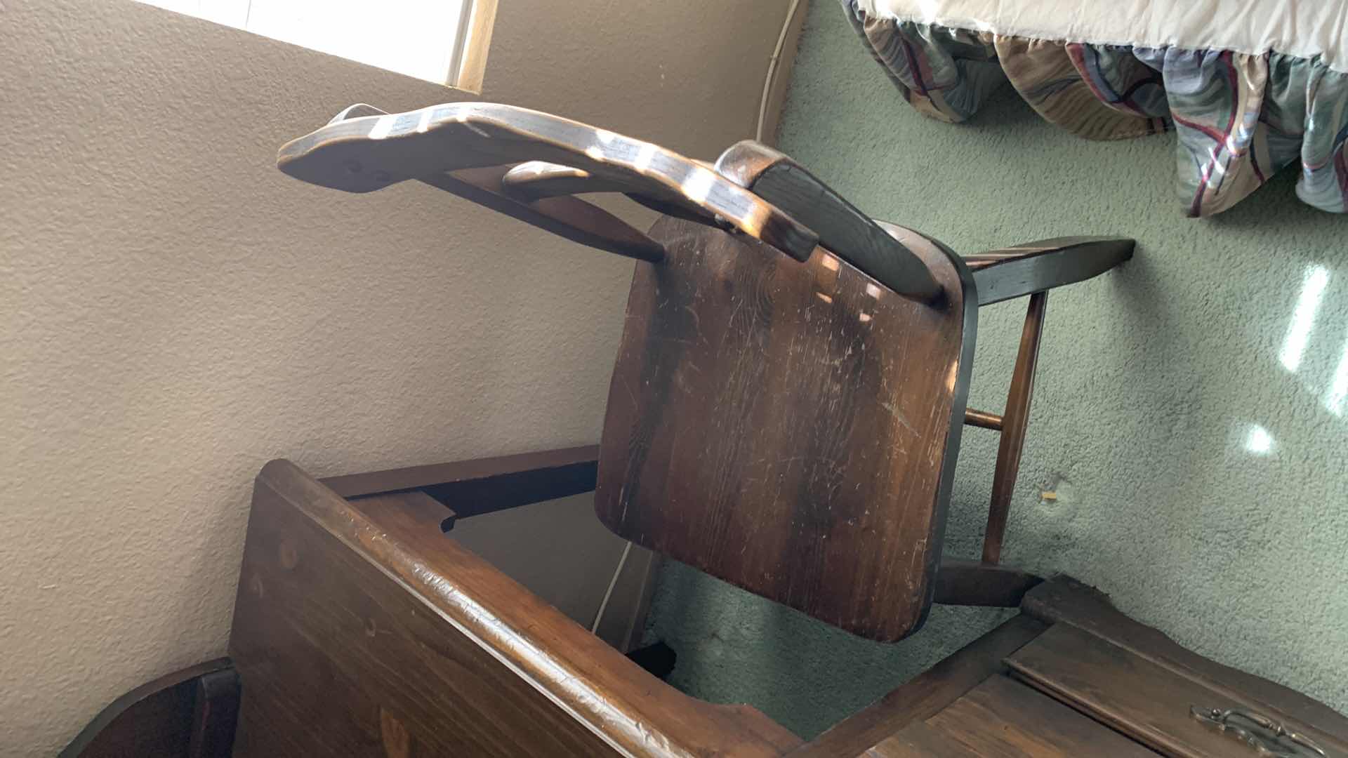 Photo 1 of DESK WITH HUTCH 44”X 19” H 78”INCLUDES CHAIR
