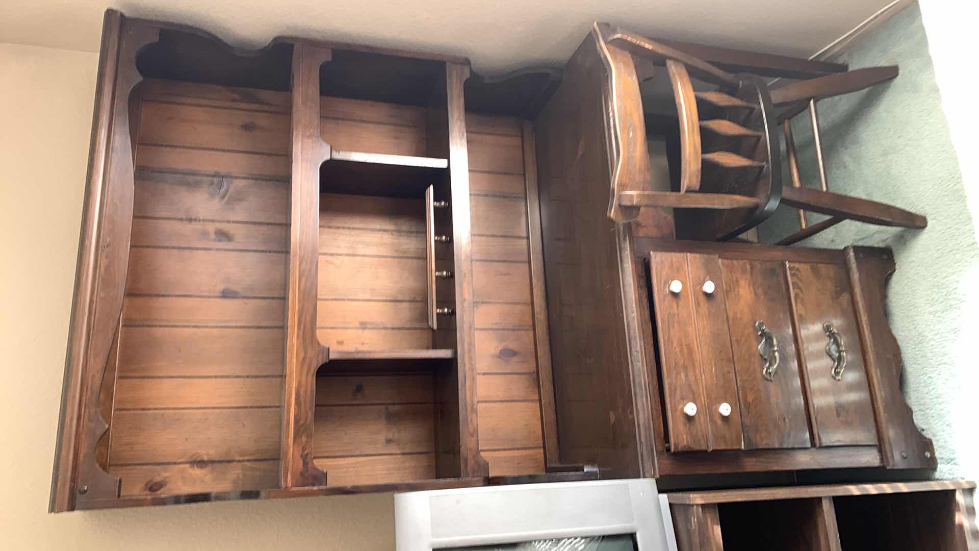 Photo 1 of DESK WITH HUTCH 44”X 19” H 78”INCLUDES CHAIR