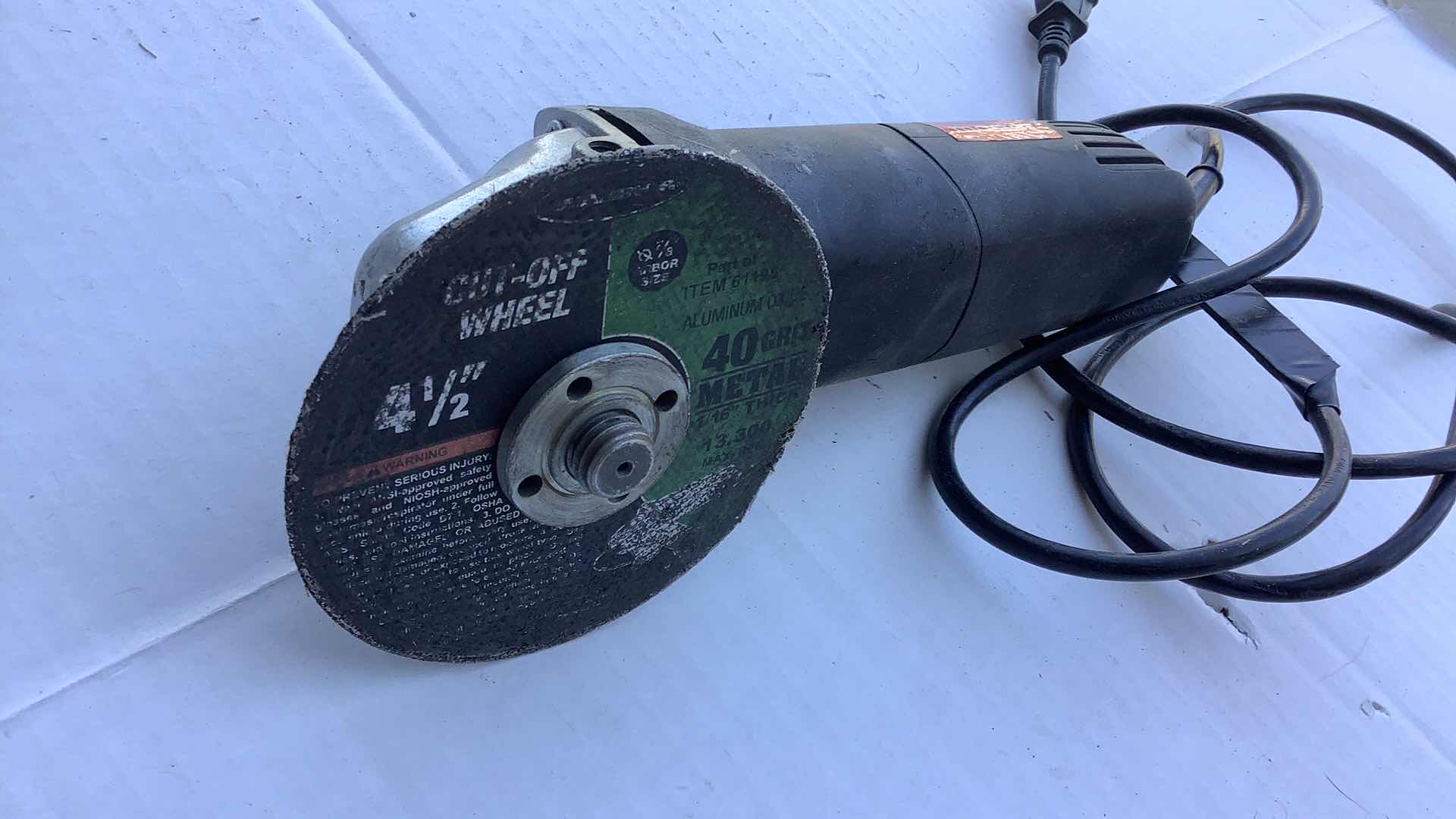 Photo 3 of DRIL MONSTER 4-1/2” ANGEL GRINDER