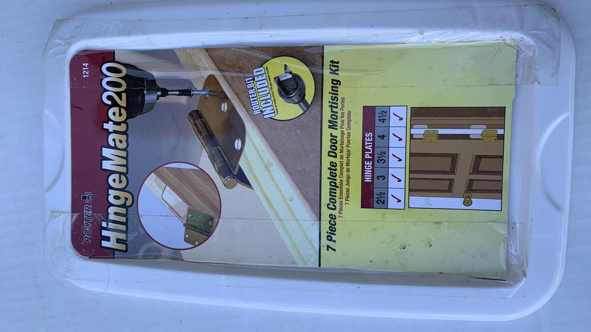 Photo 1 of HINGEMATE 200 DOOR MORTISING KIT