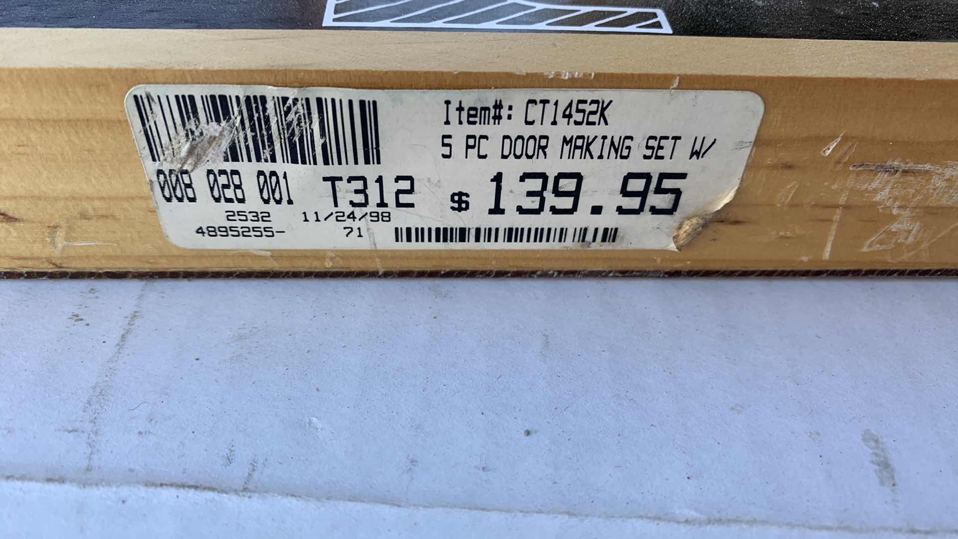 Photo 1 of CARB TECH TOOLS 5 PCS DOOR MAKING SET